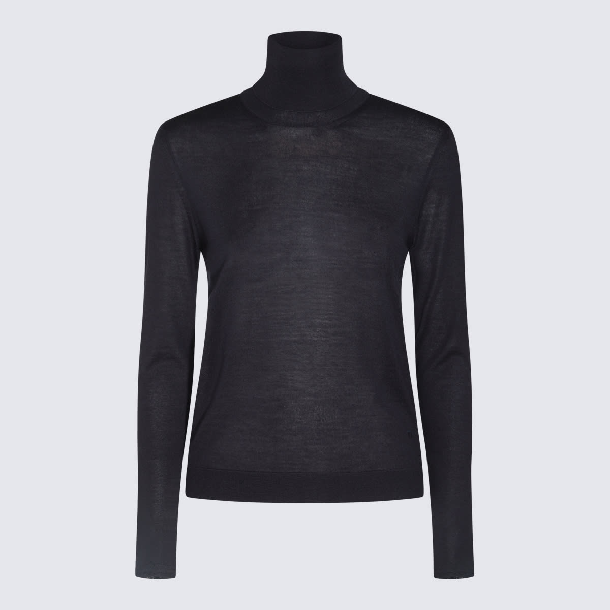 Shop Tom Ford Indigo Wool Knitwear In Night Indigo