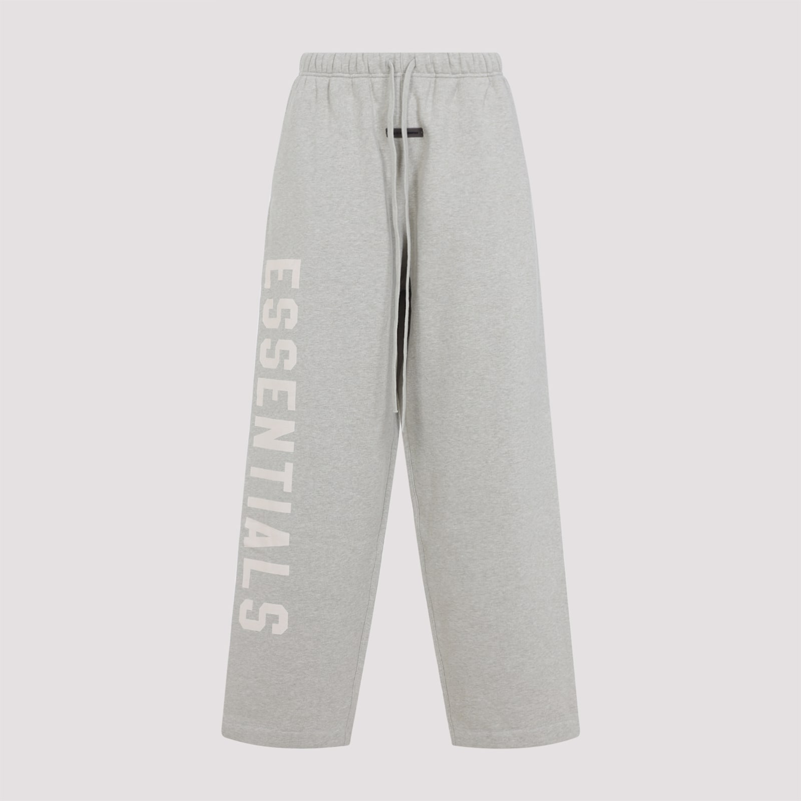 Fear Of God Heather Stone Grey Cotton Lounge Fleece Sweatpants In Gray