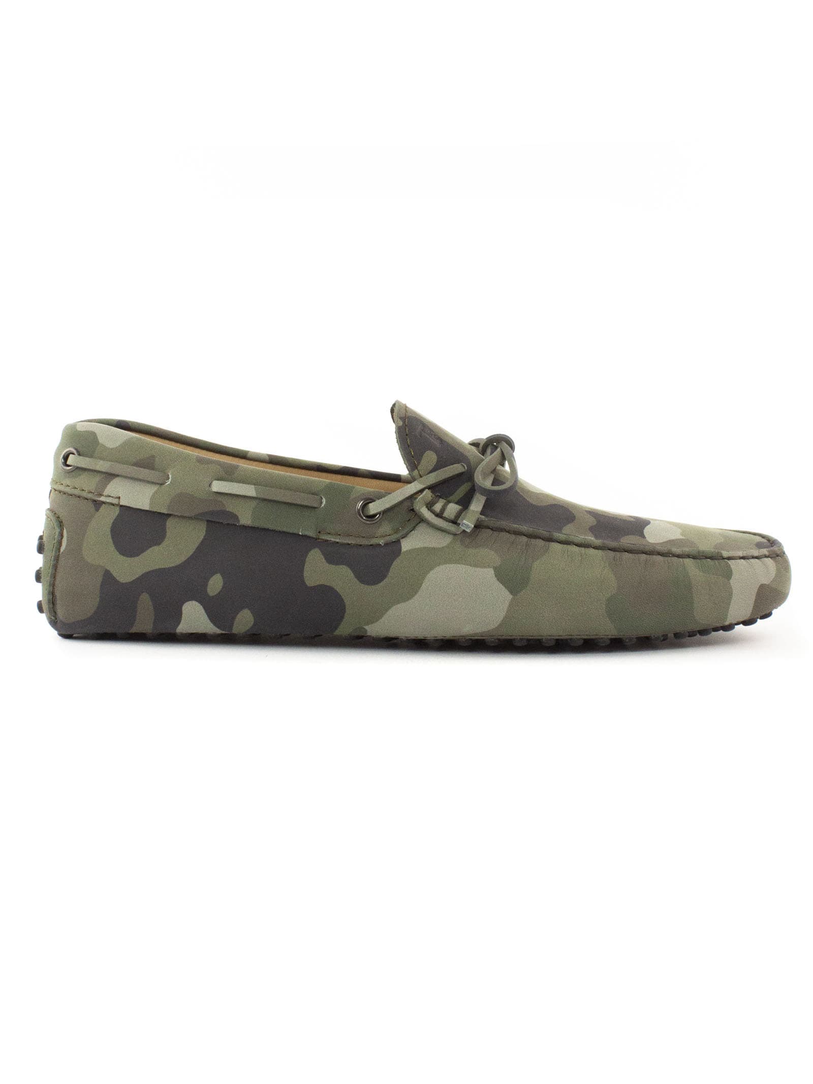 Tods Camouflage Gommino Driving Shoes
