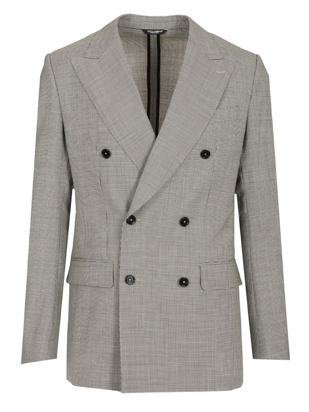 Linen Double-breasted Jacket