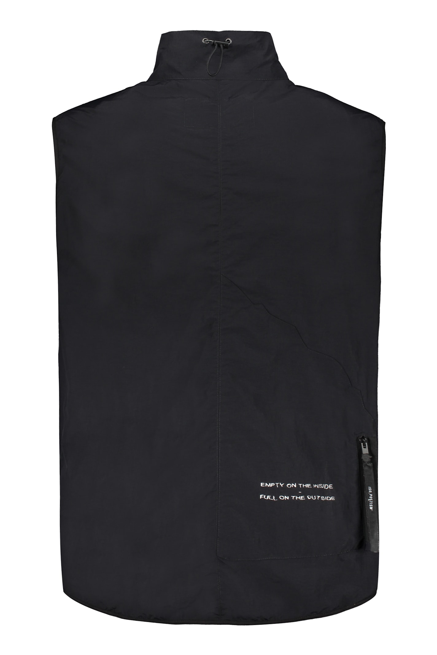 Iso.poetism Sleeveless Jacket In Black