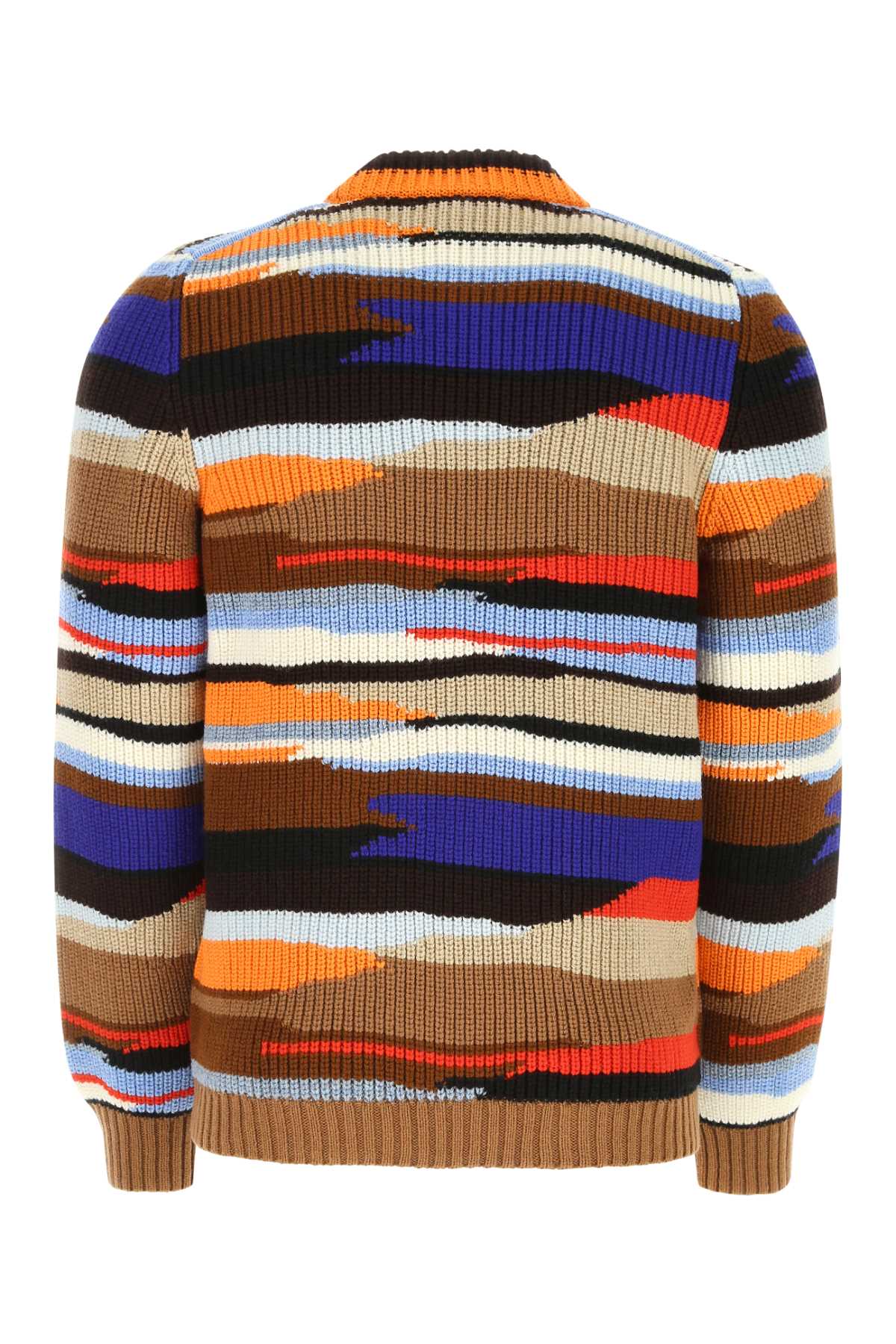 Missoni Embroidered Wool Jumper In S014p