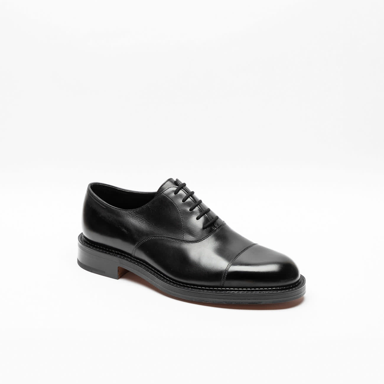 City 2 New Standard Black Calf Oxford Shoe