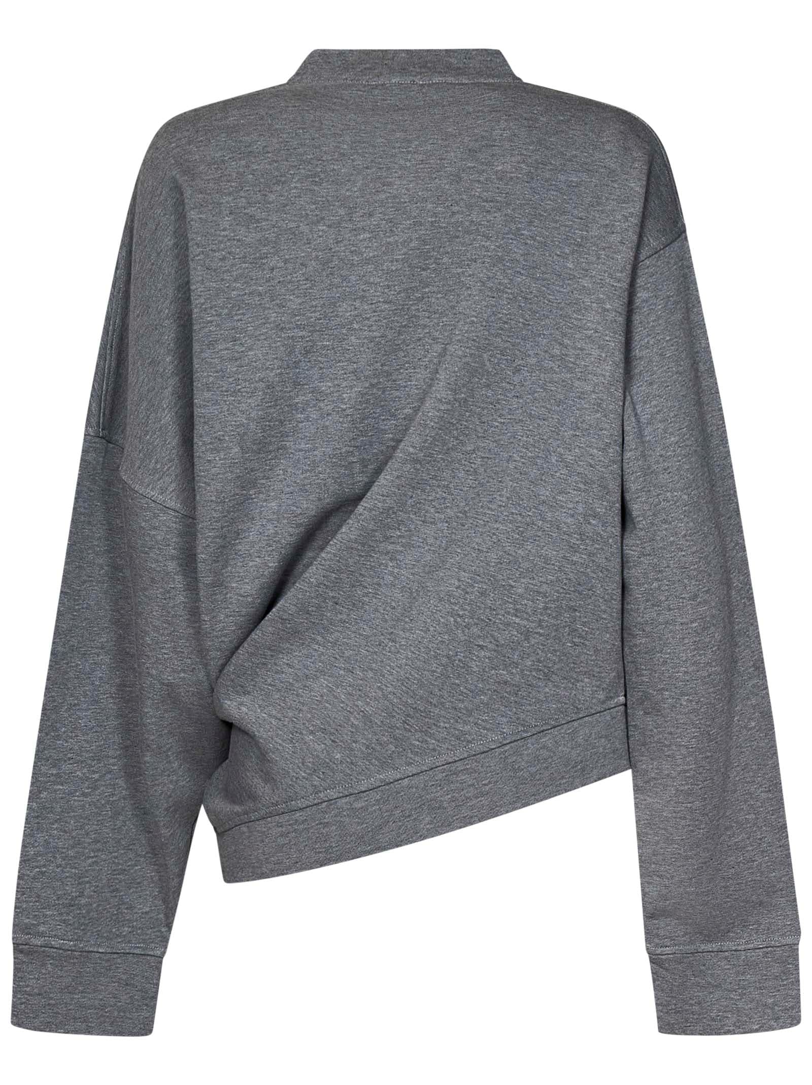 Shop Amazuìn Paige Sweatshirt In Grey