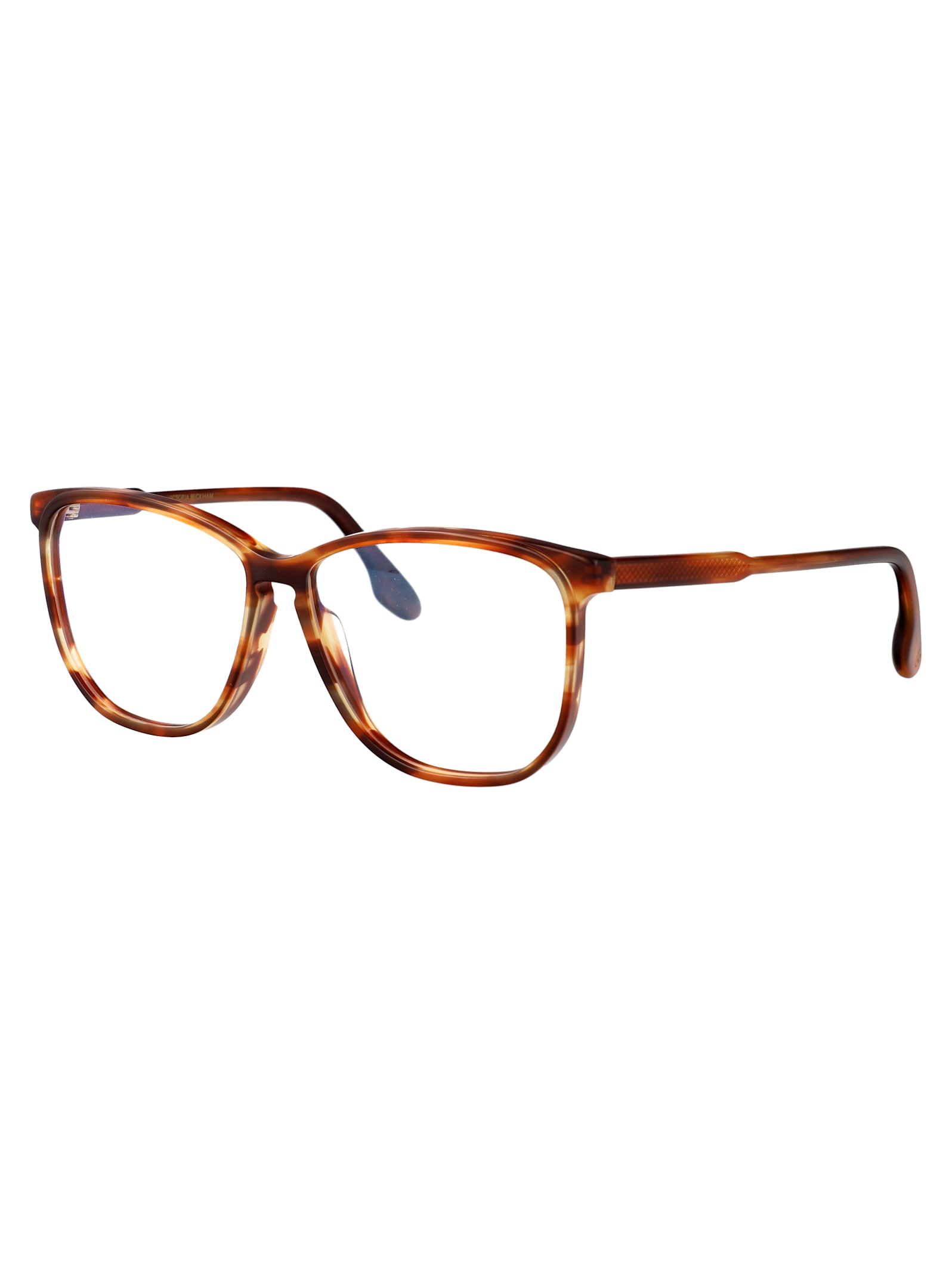 Victoria Beckham Chocolate Smoke Acetate Glasses In Brown