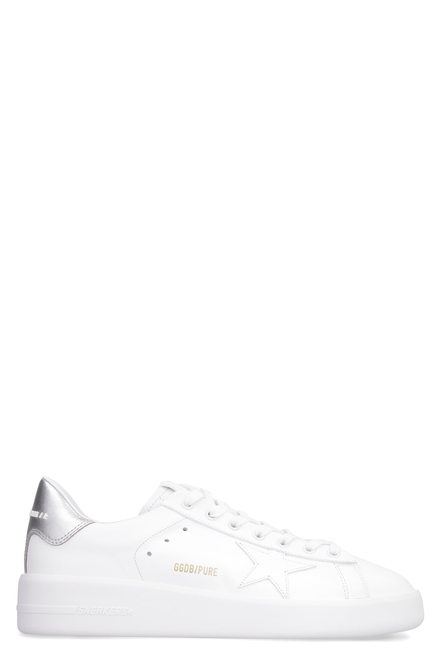 Golden Goose Pure New Leather Low-top Sneakers