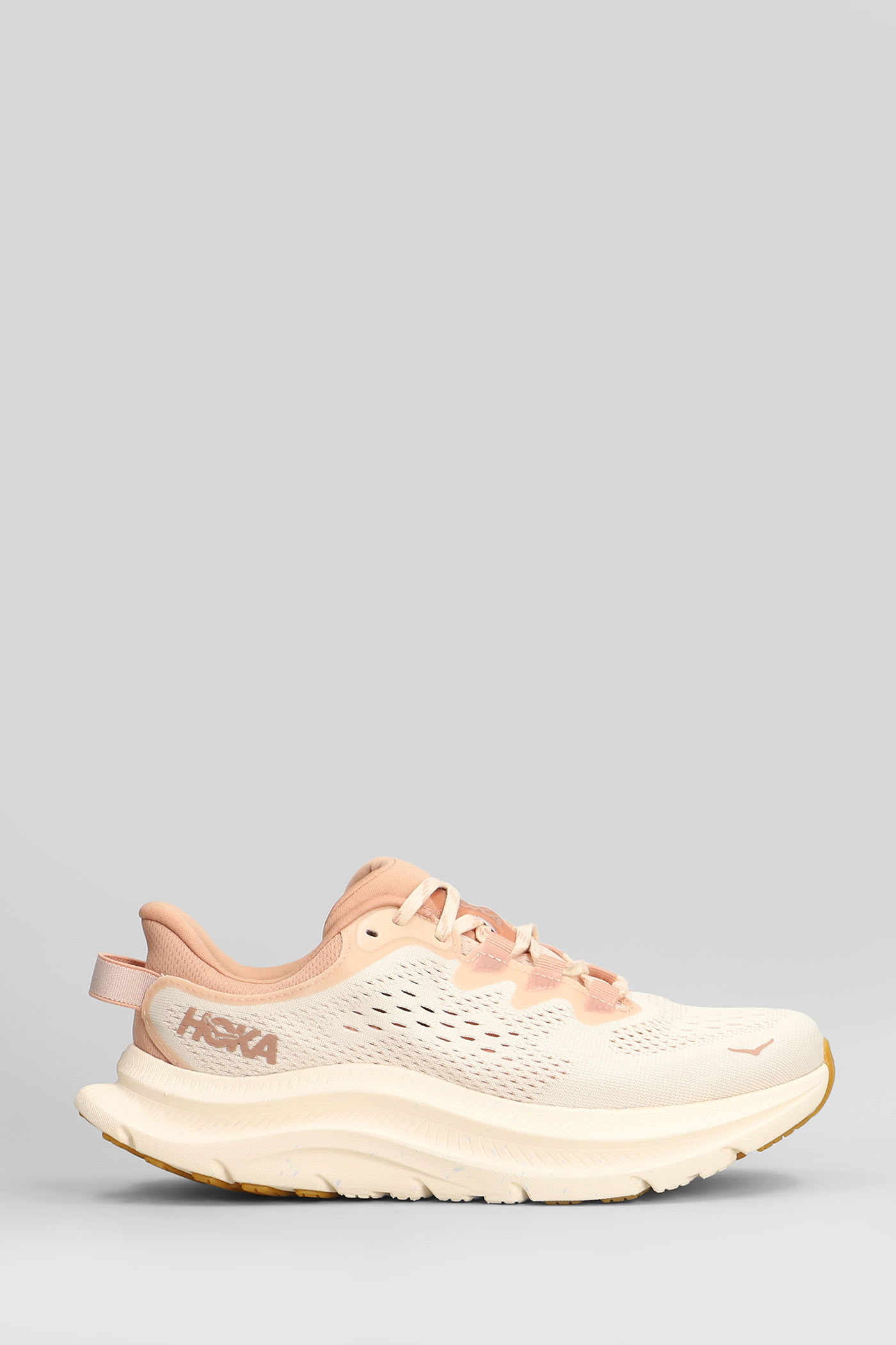 Hoka Kawana 2 Sneakers In Beige Fabric In Neutral