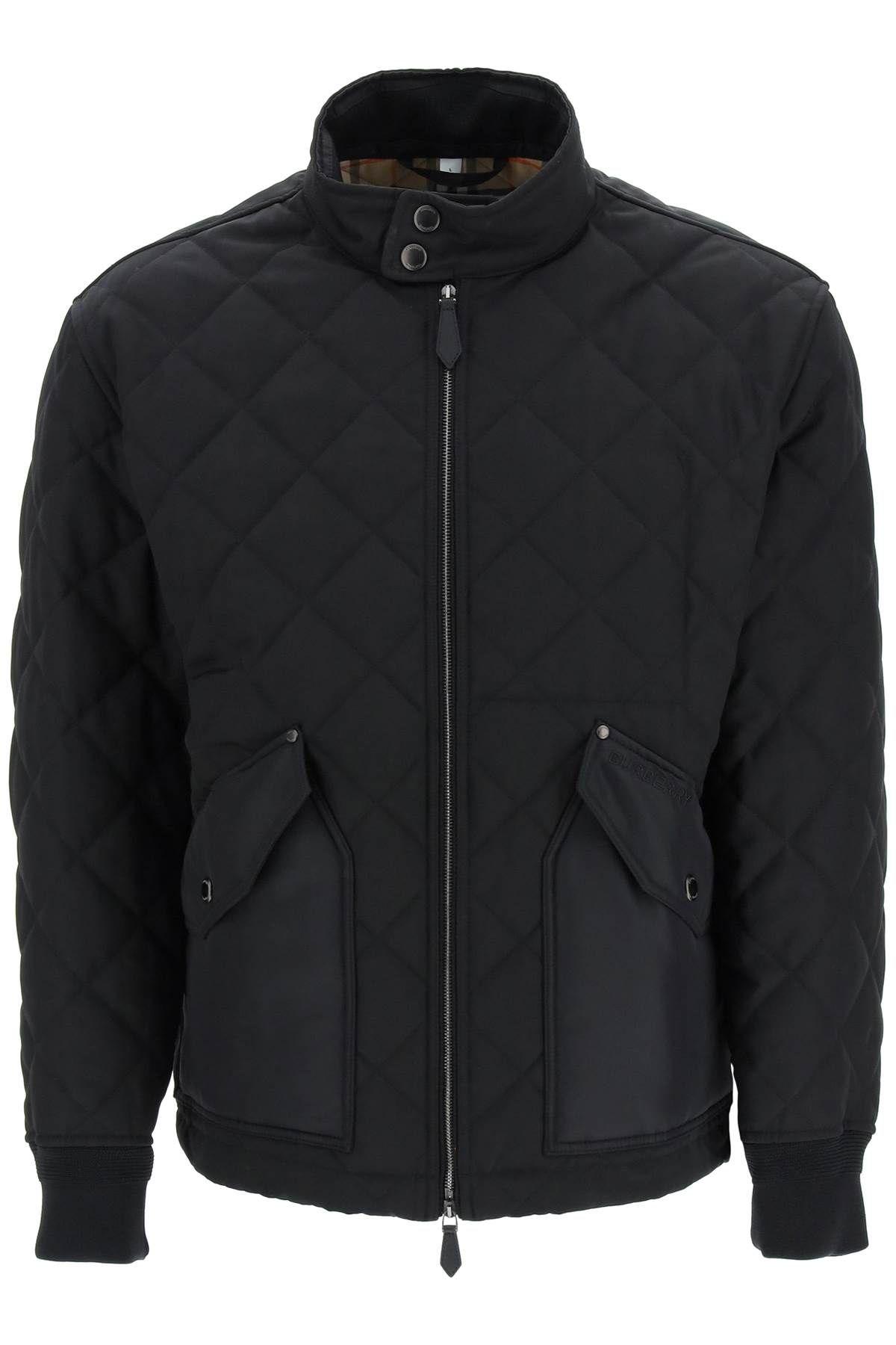 BURBERRY DIAMOND-QUILTED THERMOREGULATED JACKET