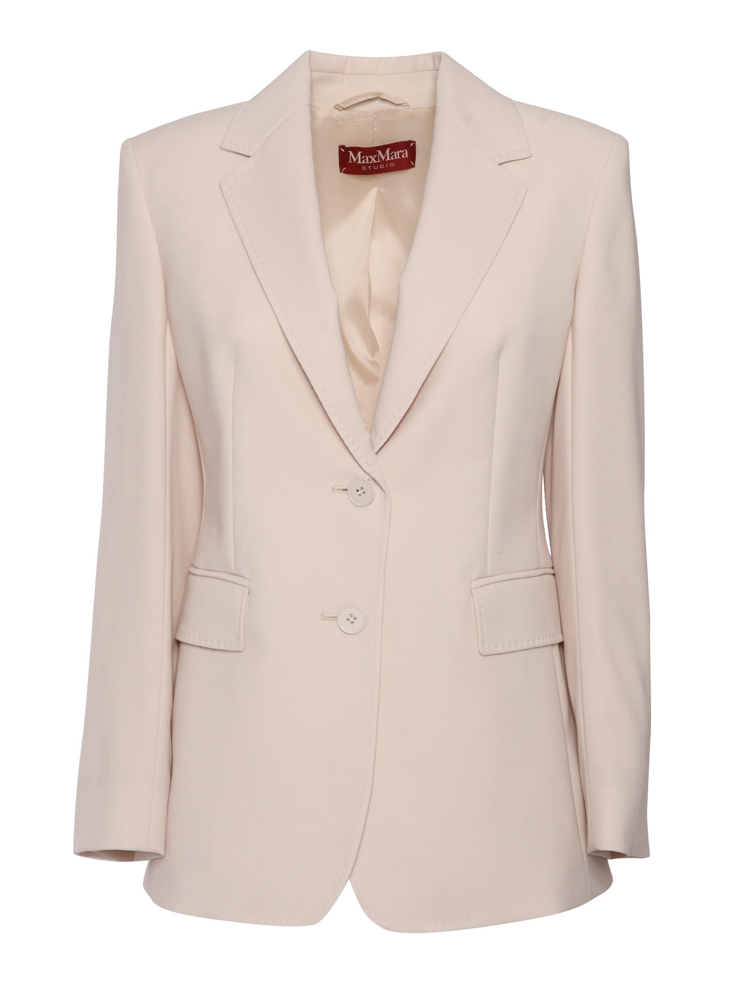 Shop Max Mara Magma Beige Jacket