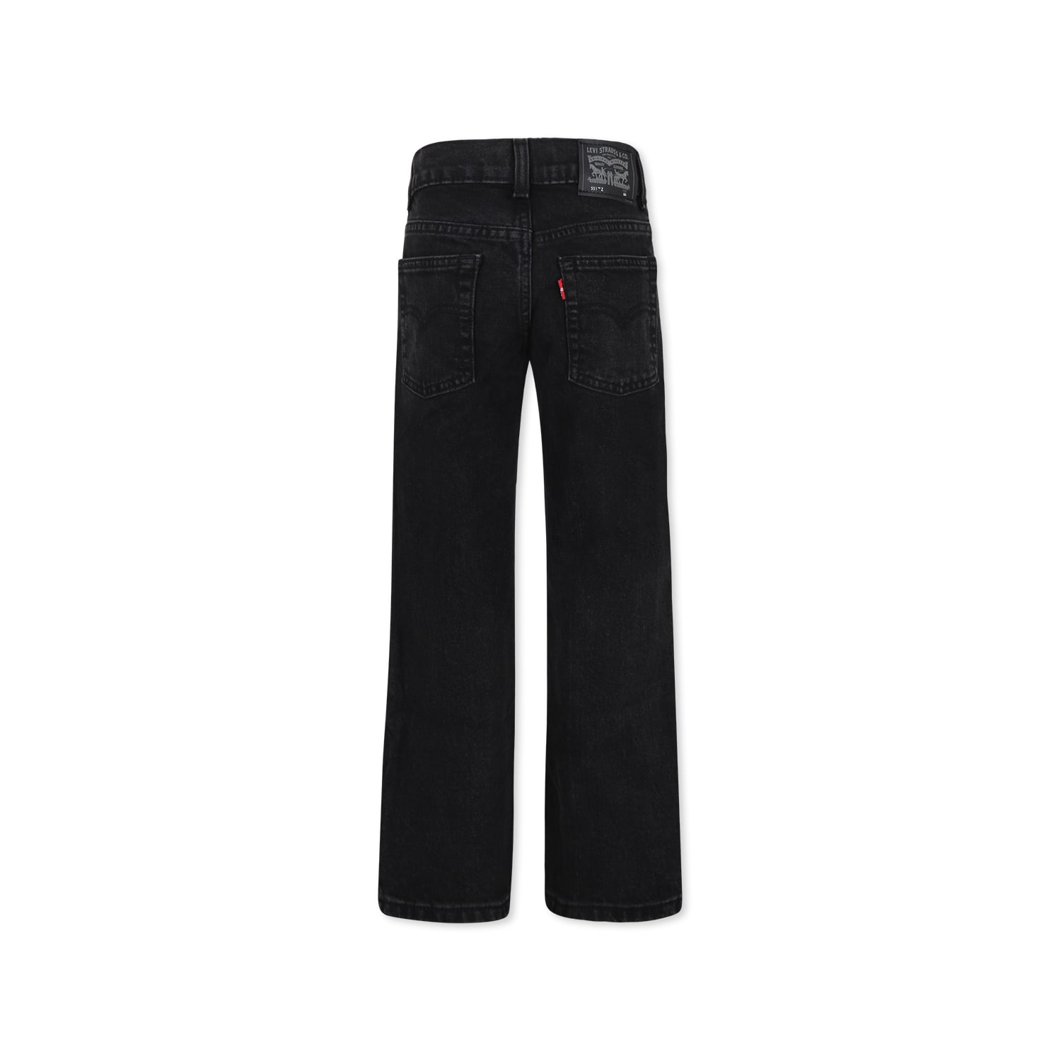 Shop Levi's Black Jeans For Boy With Logo