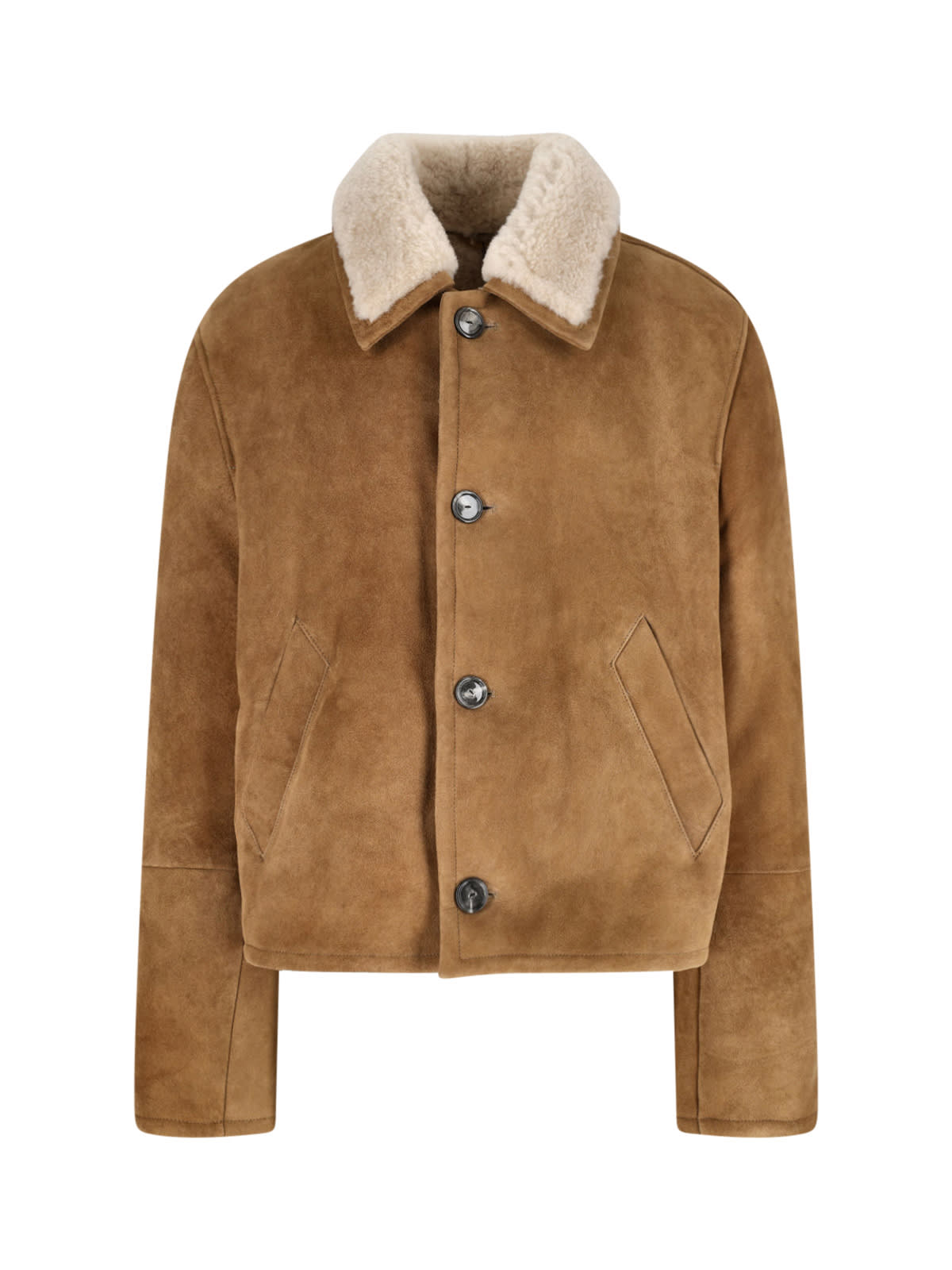 Ami Alexandre Mattiussi Shearling Jacket Ami Alexandre Mattiussi Shearling Jacket