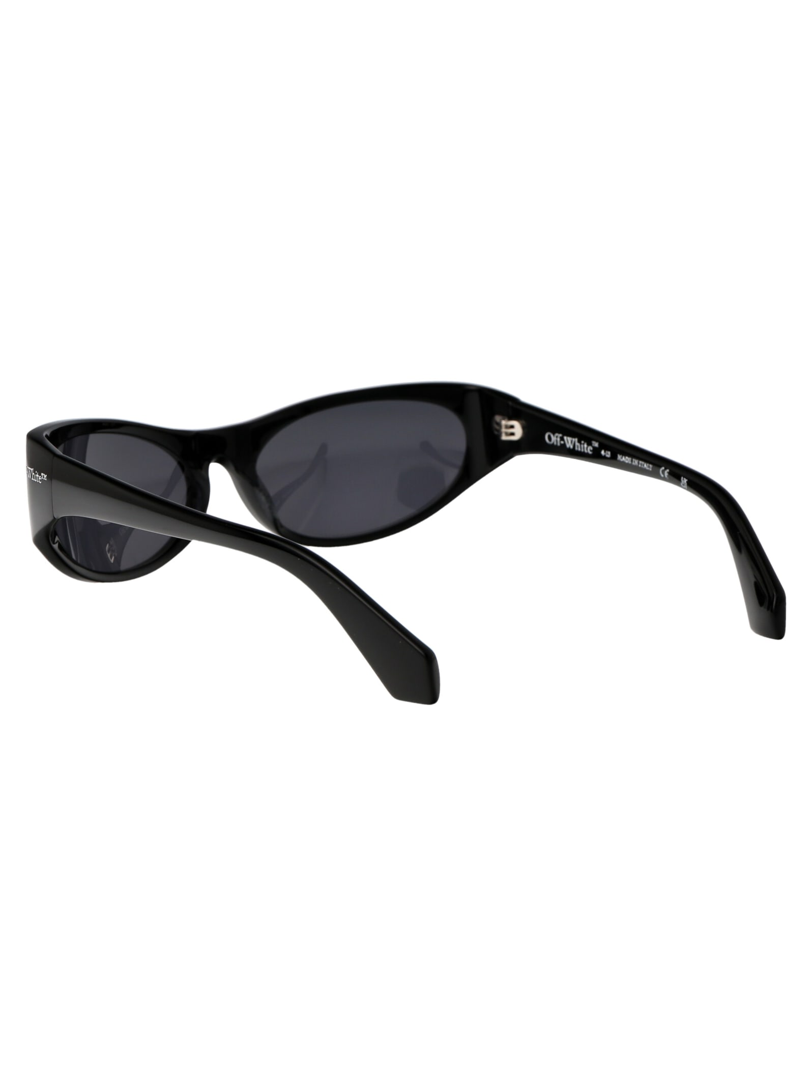 Shop Off-white Napoli Sunglasses In 1007 Black