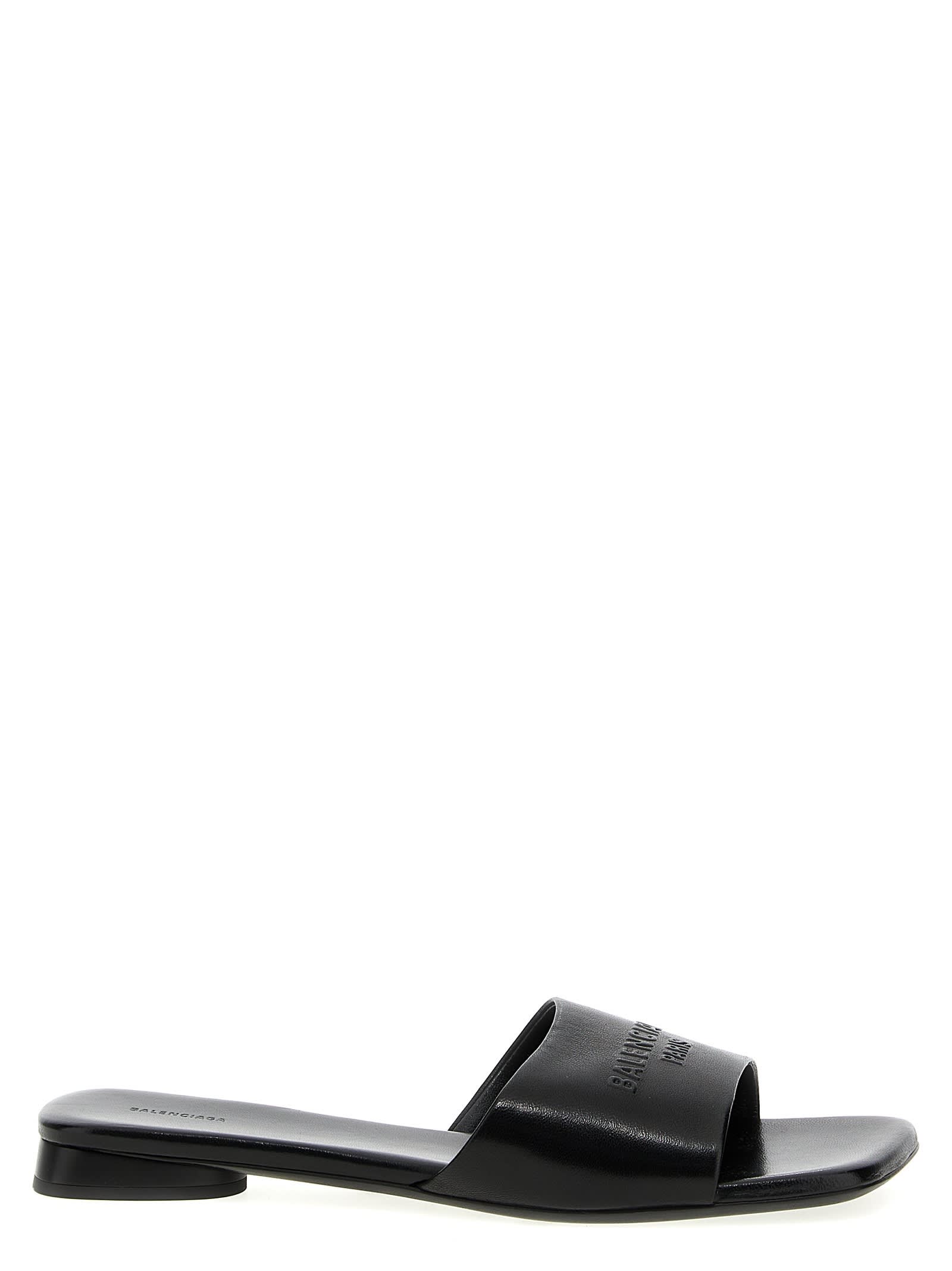 Balenciaga Duty Free Sandals In Black