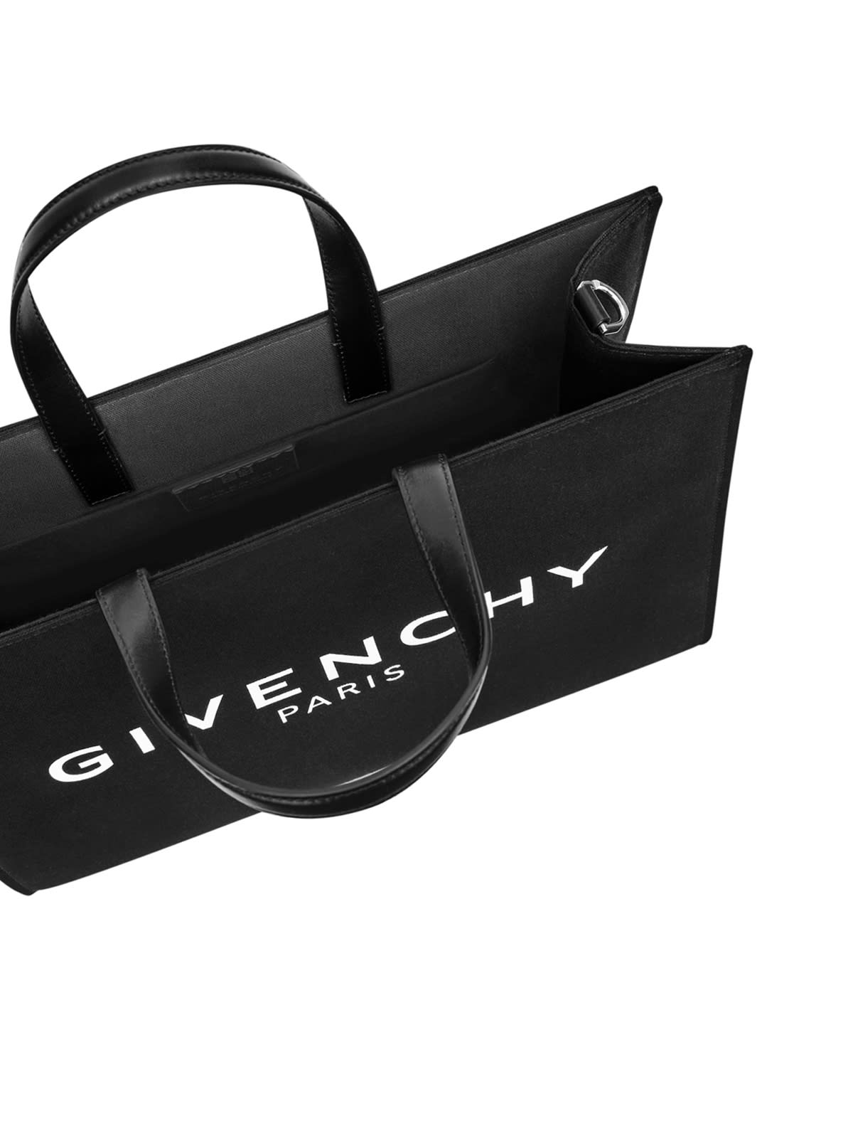 Shop Givenchy G-tote - Medium Tote Bag In Black