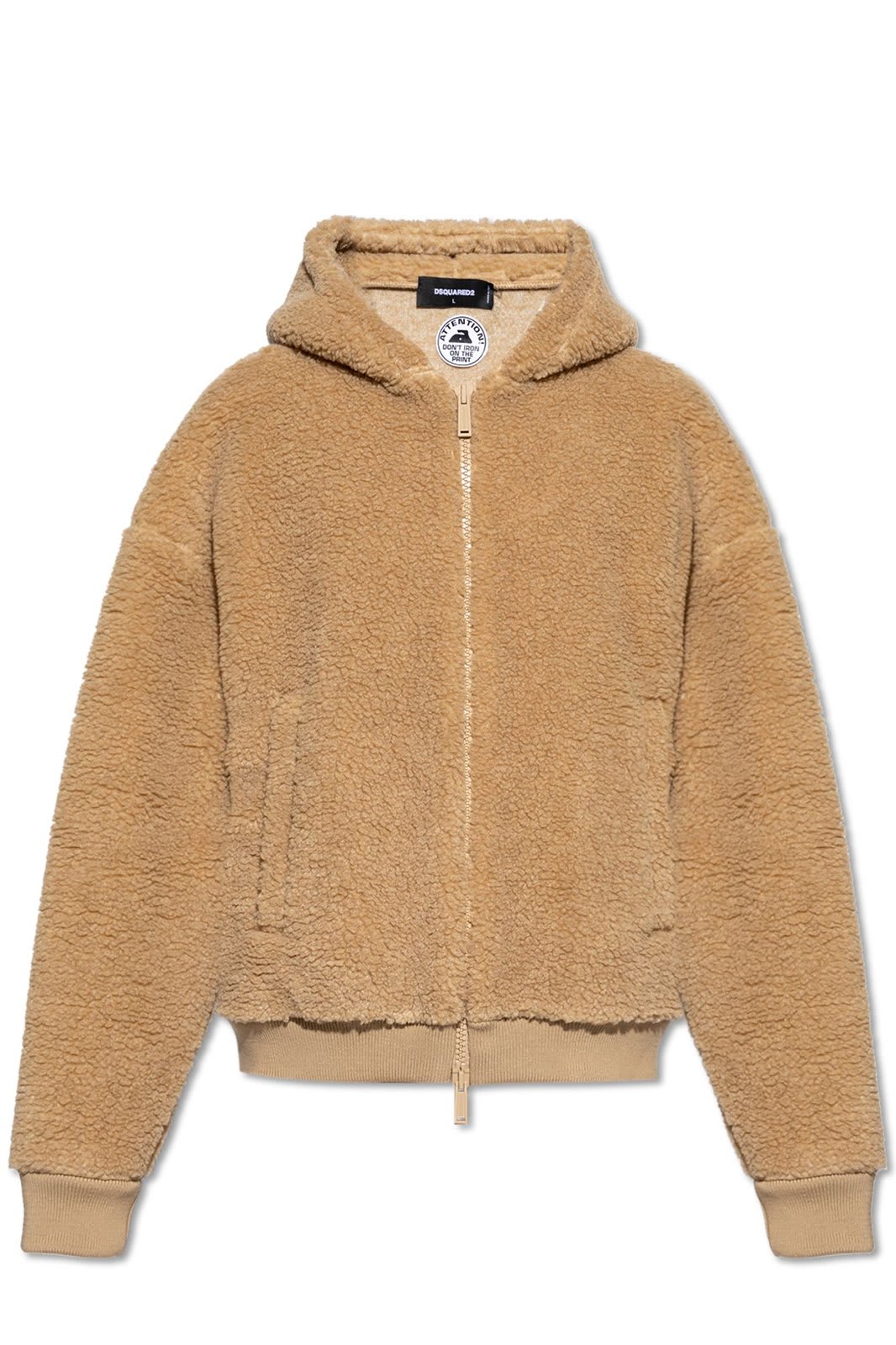 Shop Dsquared2 Zip-up Hooded Jacket