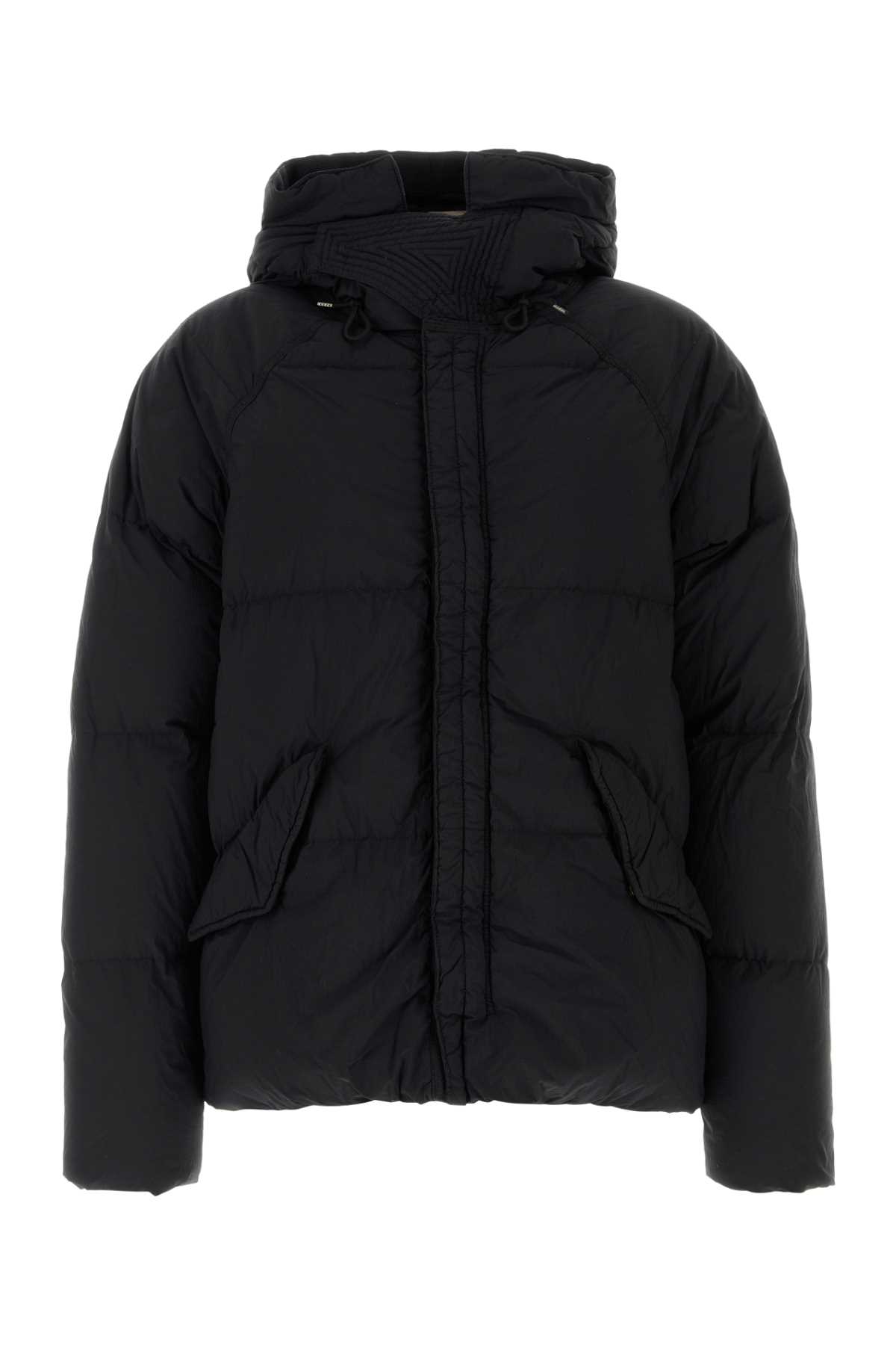 Black Nylon Artico Down Jacket