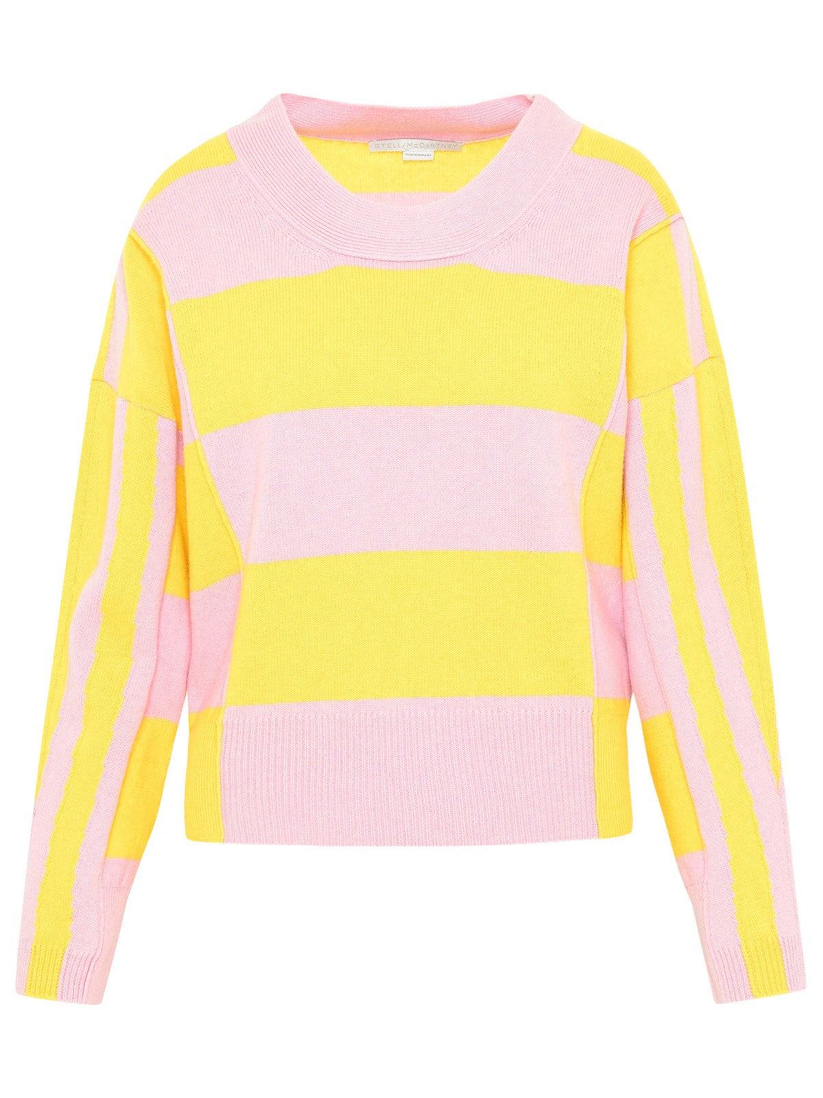 Stella McCartney Colorblock Crewneck Sweater