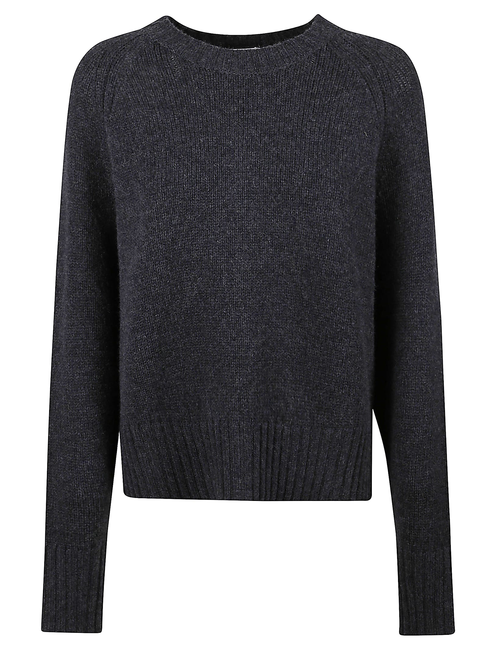 Allude Wool And Cashmere Sweater In Gray