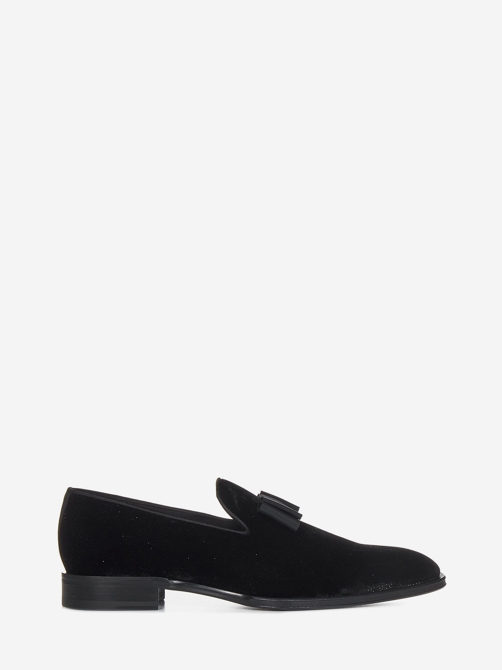 Dsquared2 Ubaldo Bow Loafers In Black