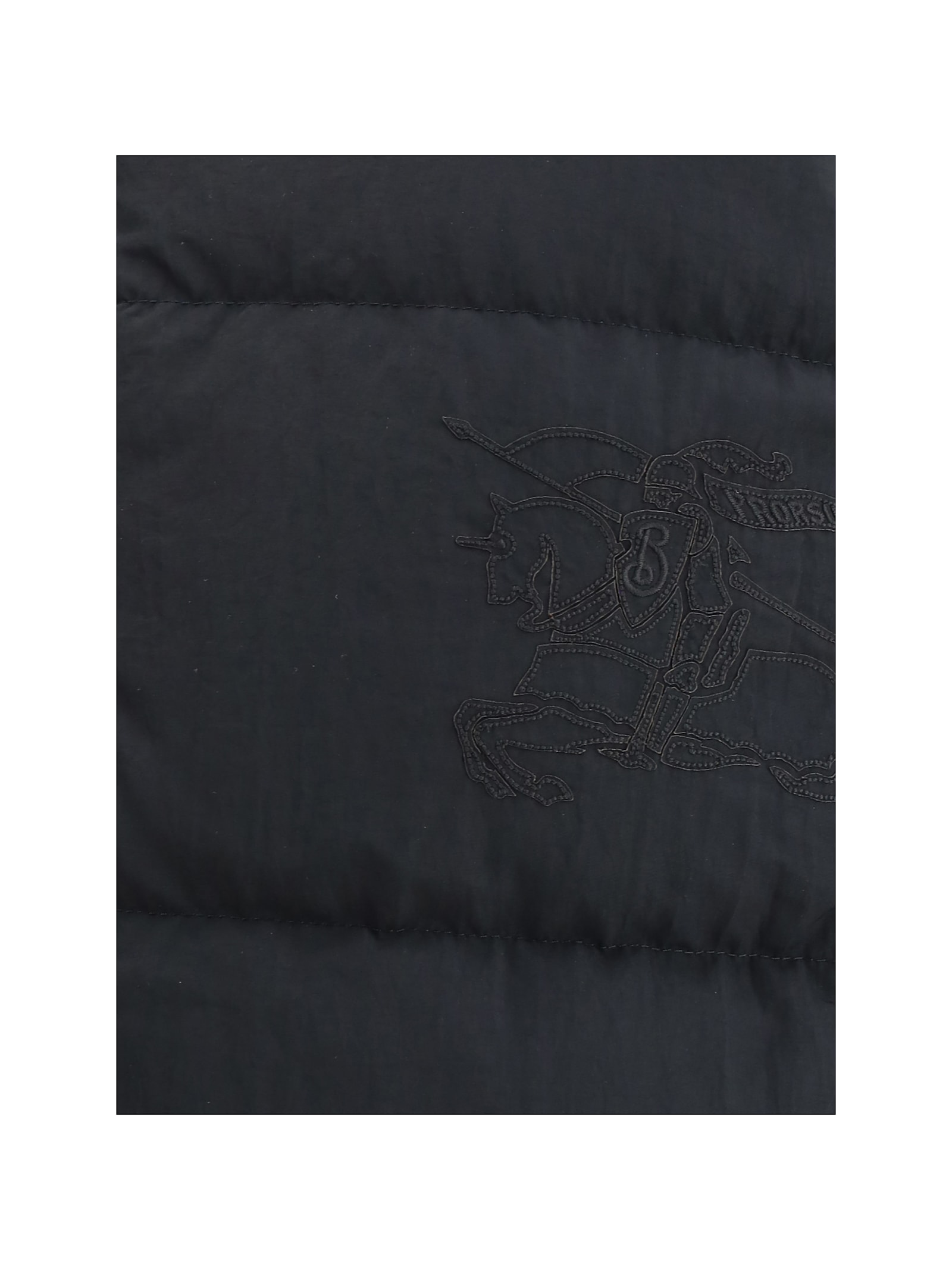 Shop Burberry Reversible Down Vest In Sand Ip Check