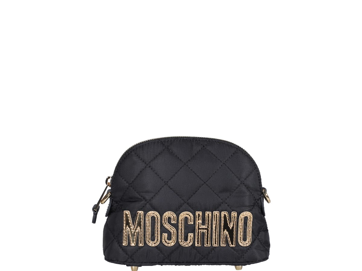Moschino Nylon Quilted Crossbody Bag