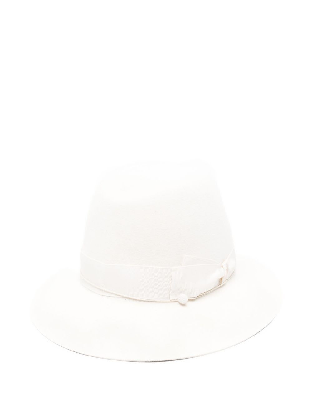 Borsalino Monica Hat In White