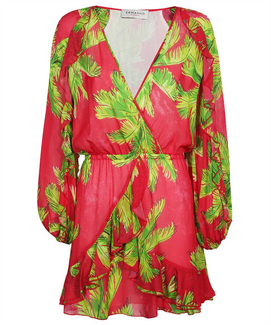 Ermanno Scervino Viscose Dress In Multi