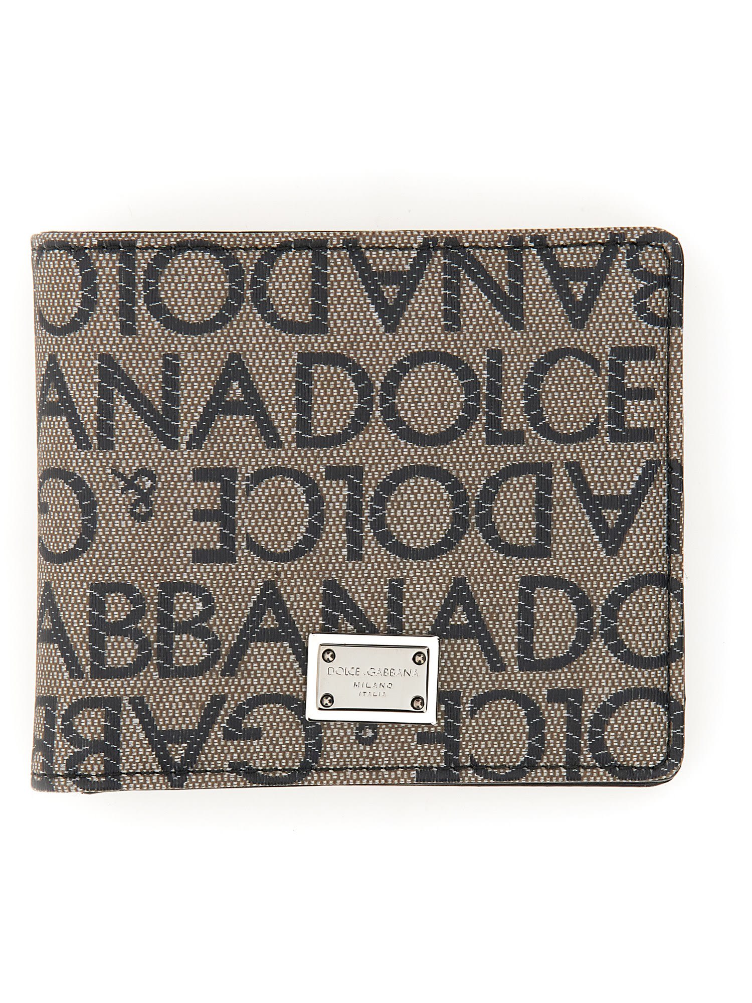 Dolce & Gabbana Bifold Wallet In Multicolor