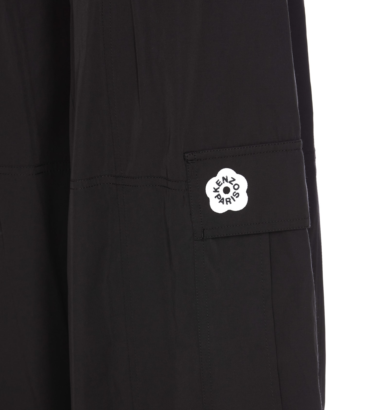 Shop Kenzo Boke 2.0 Cargo Pants In Noir