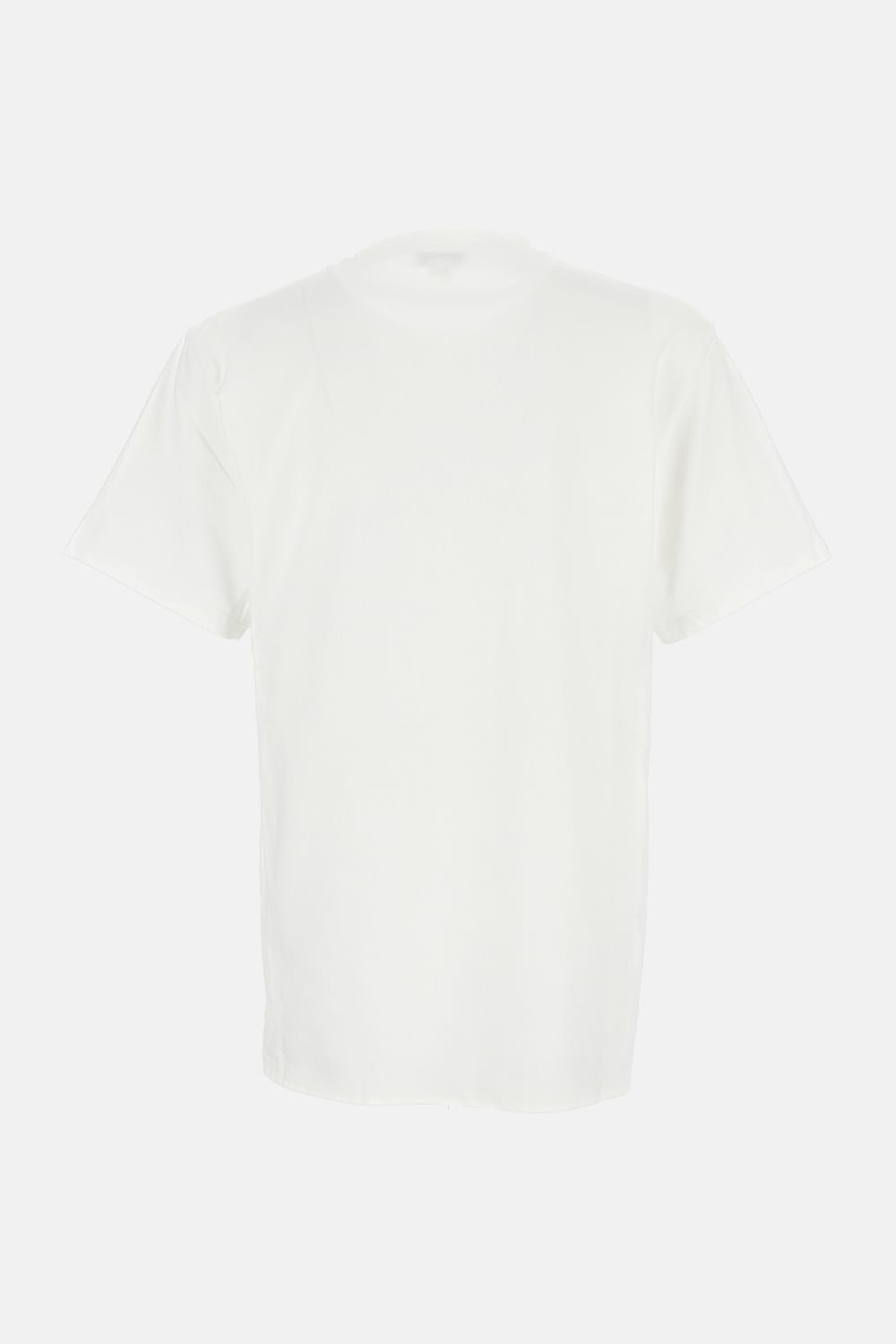 Alexander Mcqueen Skull Graphic Crew Neck Cotton T Shirt In White