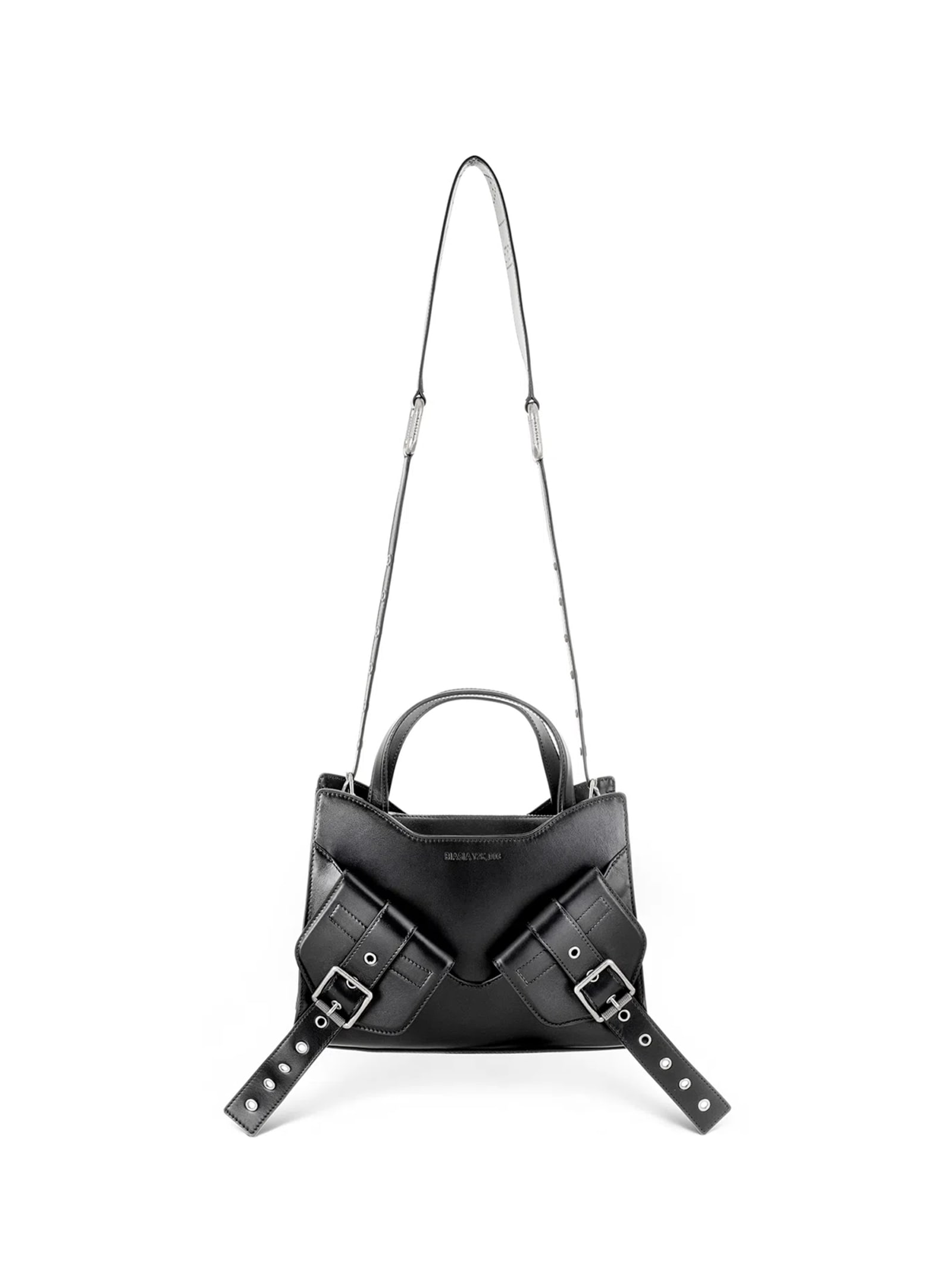 Biasia One Crossbody Shoulder Bag Y2k.003 In Black