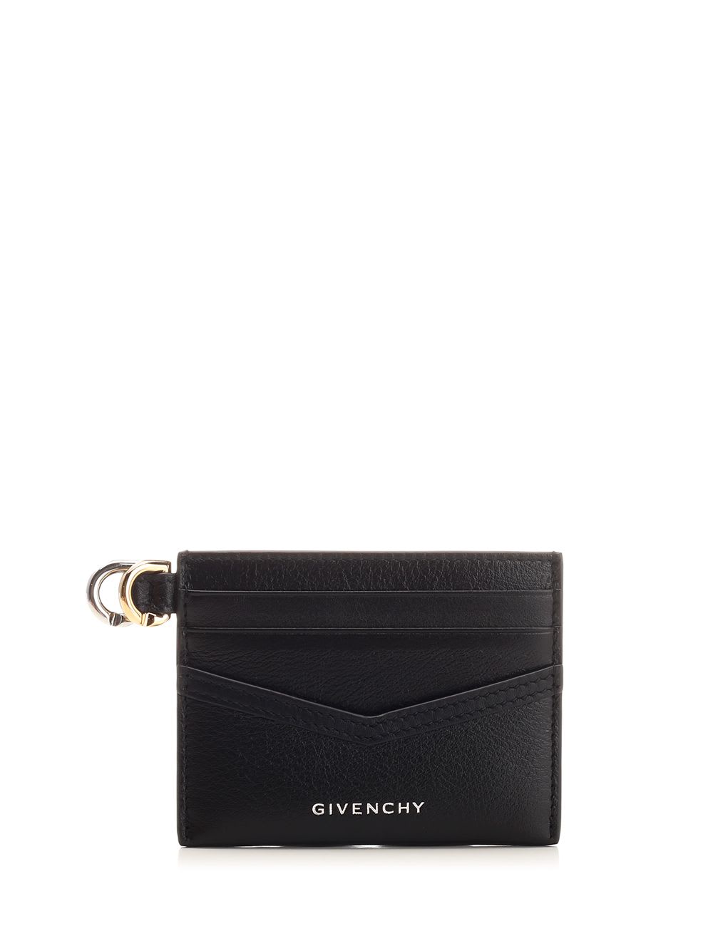 Shop Givenchy Voyou Card Holder In Black