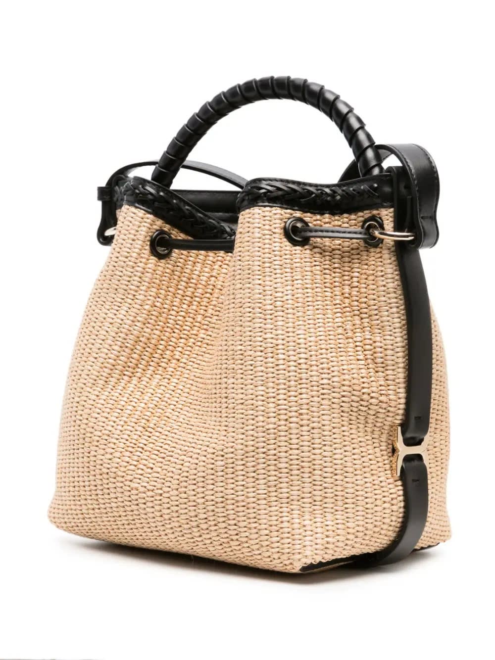 Shop Chloé Marcie Bucket Bag In Hot Sand In Brown