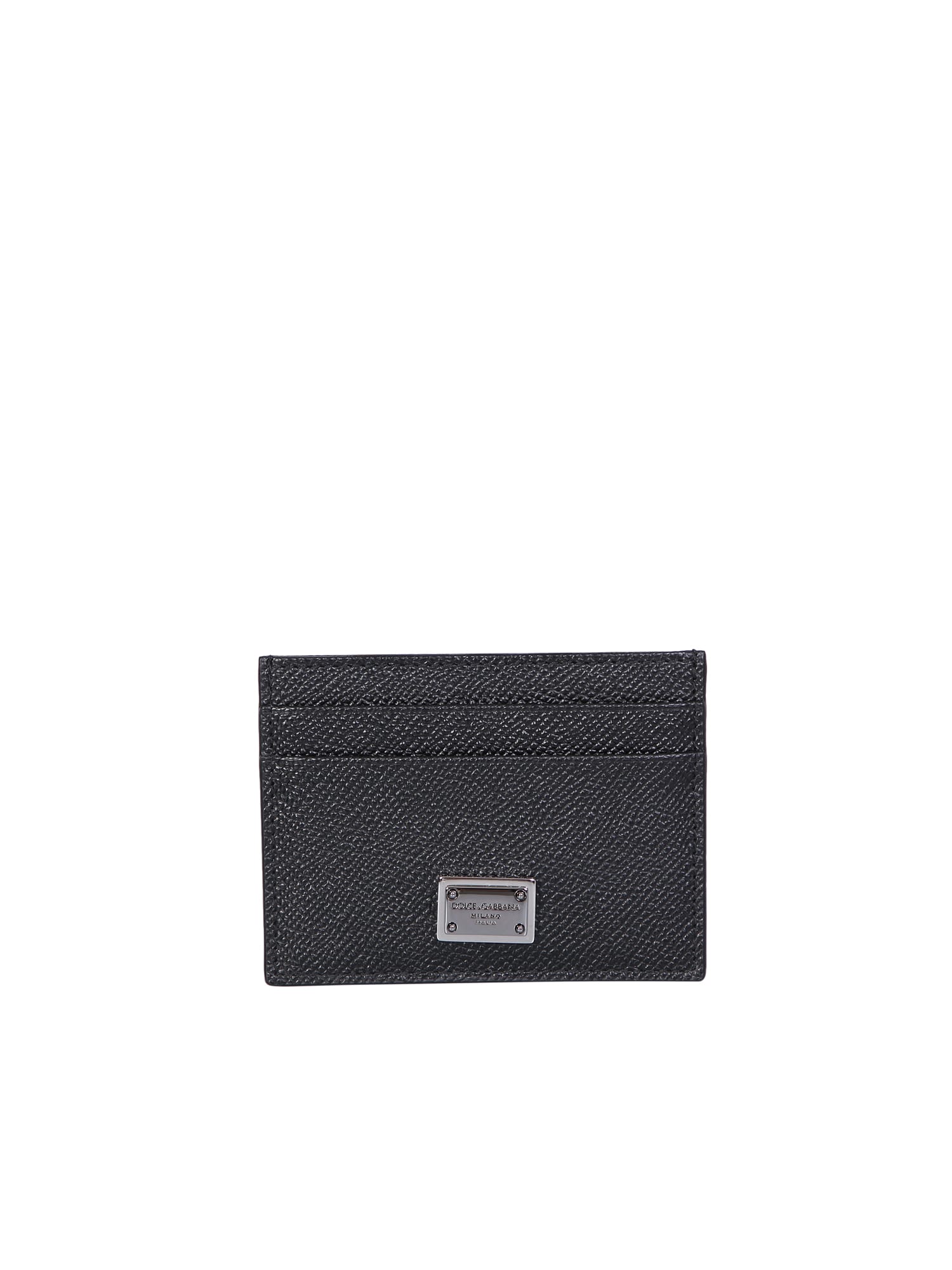 Shop Dolce & Gabbana Dauphine Card Holder In Black