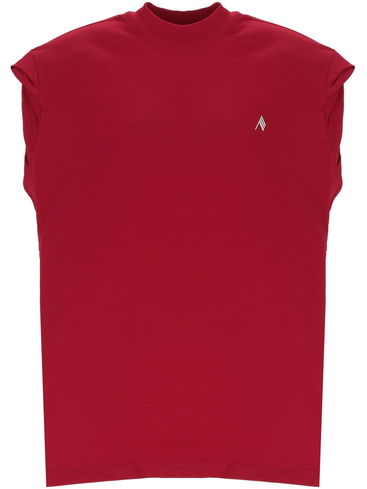 Shop Attico Laurie T-shirt In Red