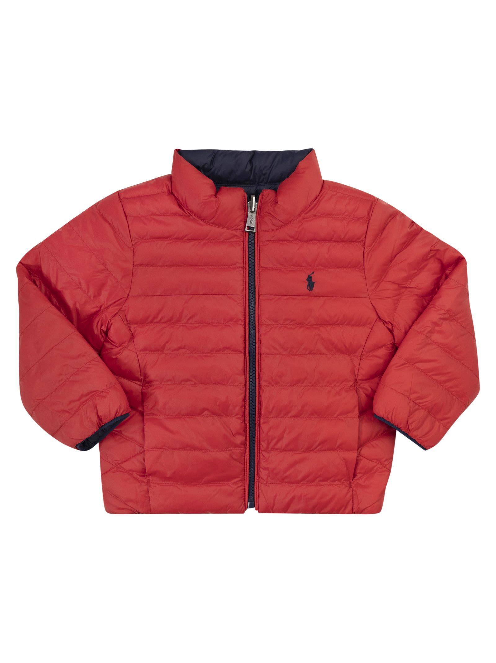 Polo Ralph Lauren P-layer 2 Reversible Jacket In Navy