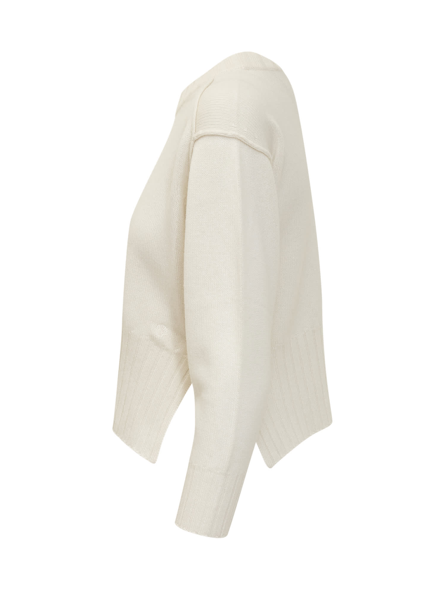 Shop Loulou Studio Sweater In Ivory