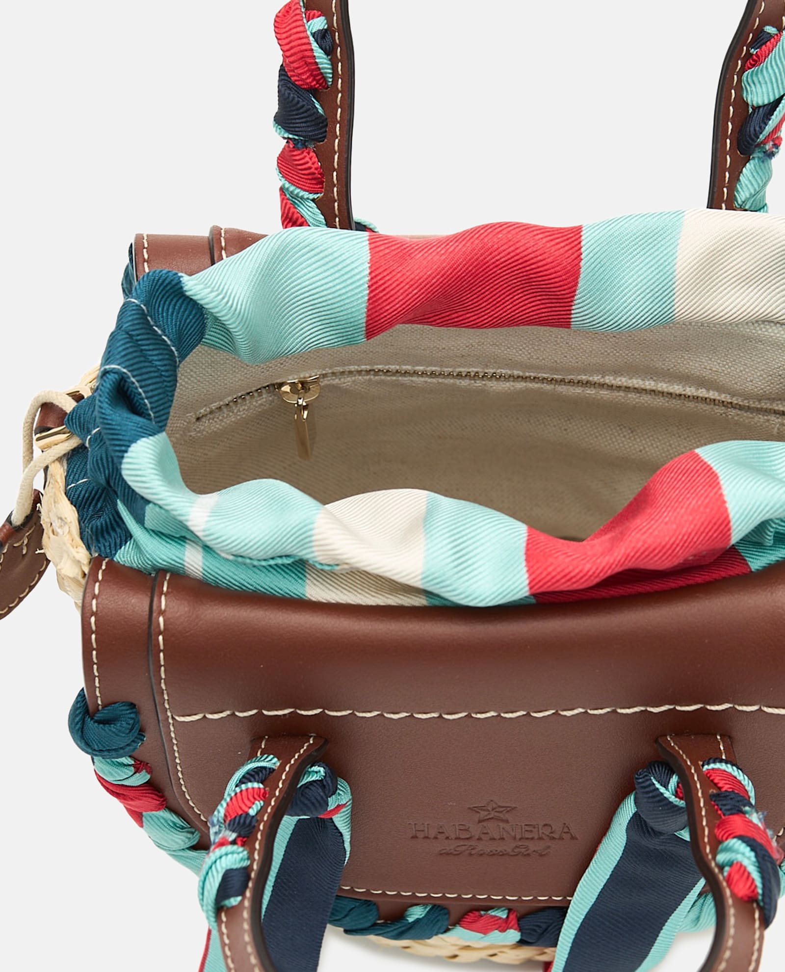 Cuba Lab Habanera Silk Handbag In Multi