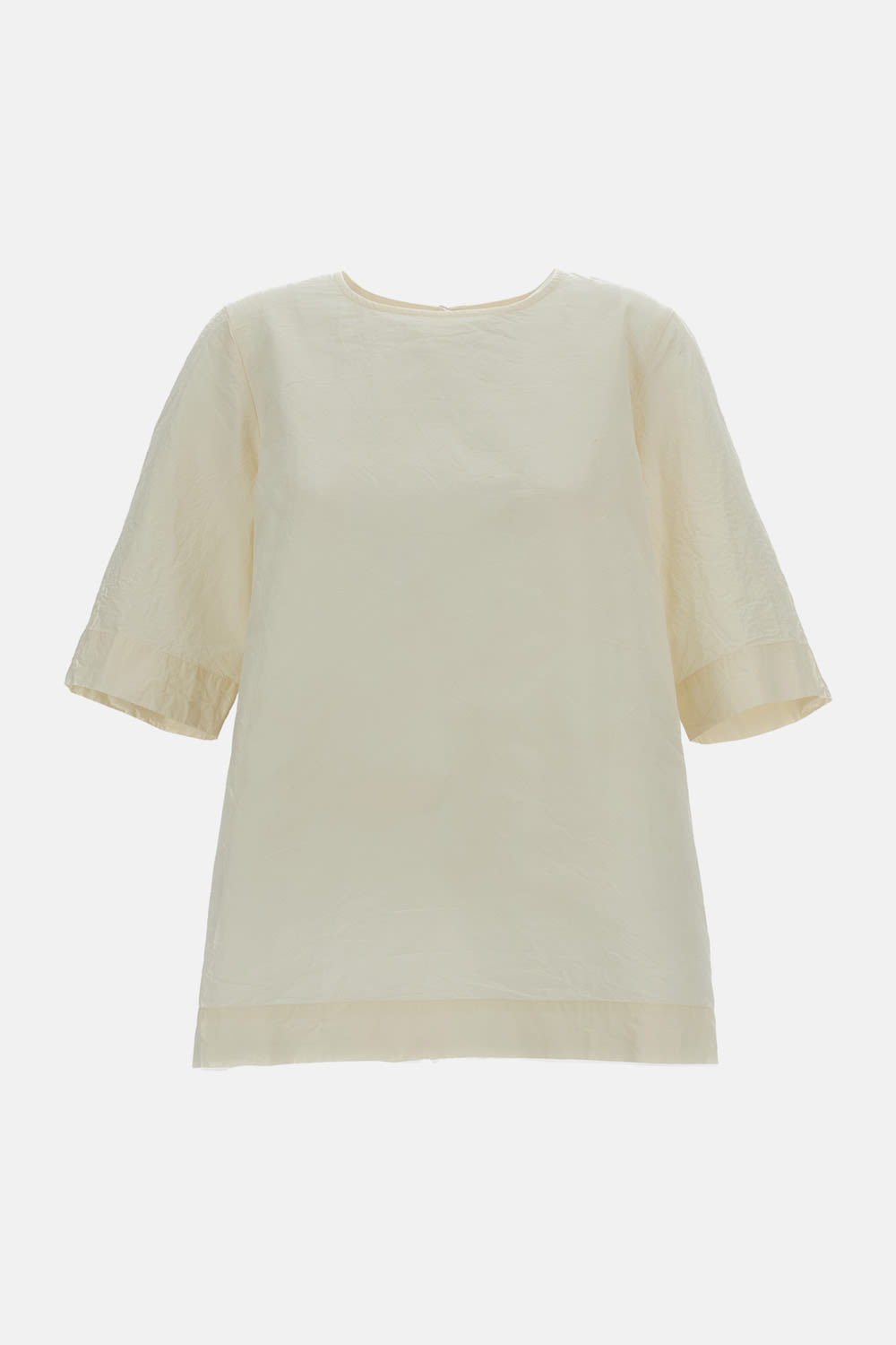 Casey Casey Simple Cotton Top In White