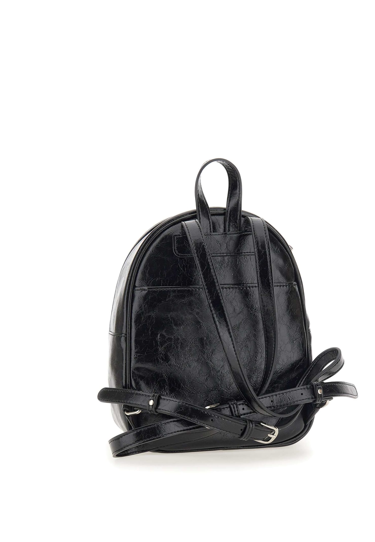 Shop Liu •jo Sisik Backpack In Black