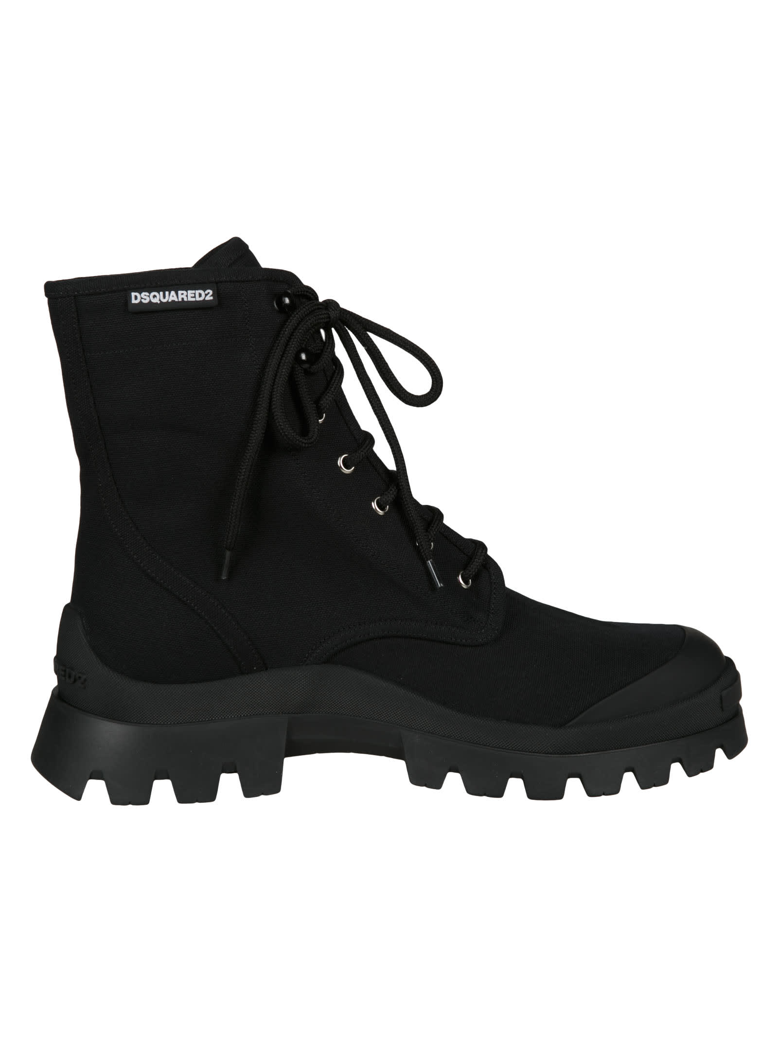 Dsquared2 Logo Lace-up Boots