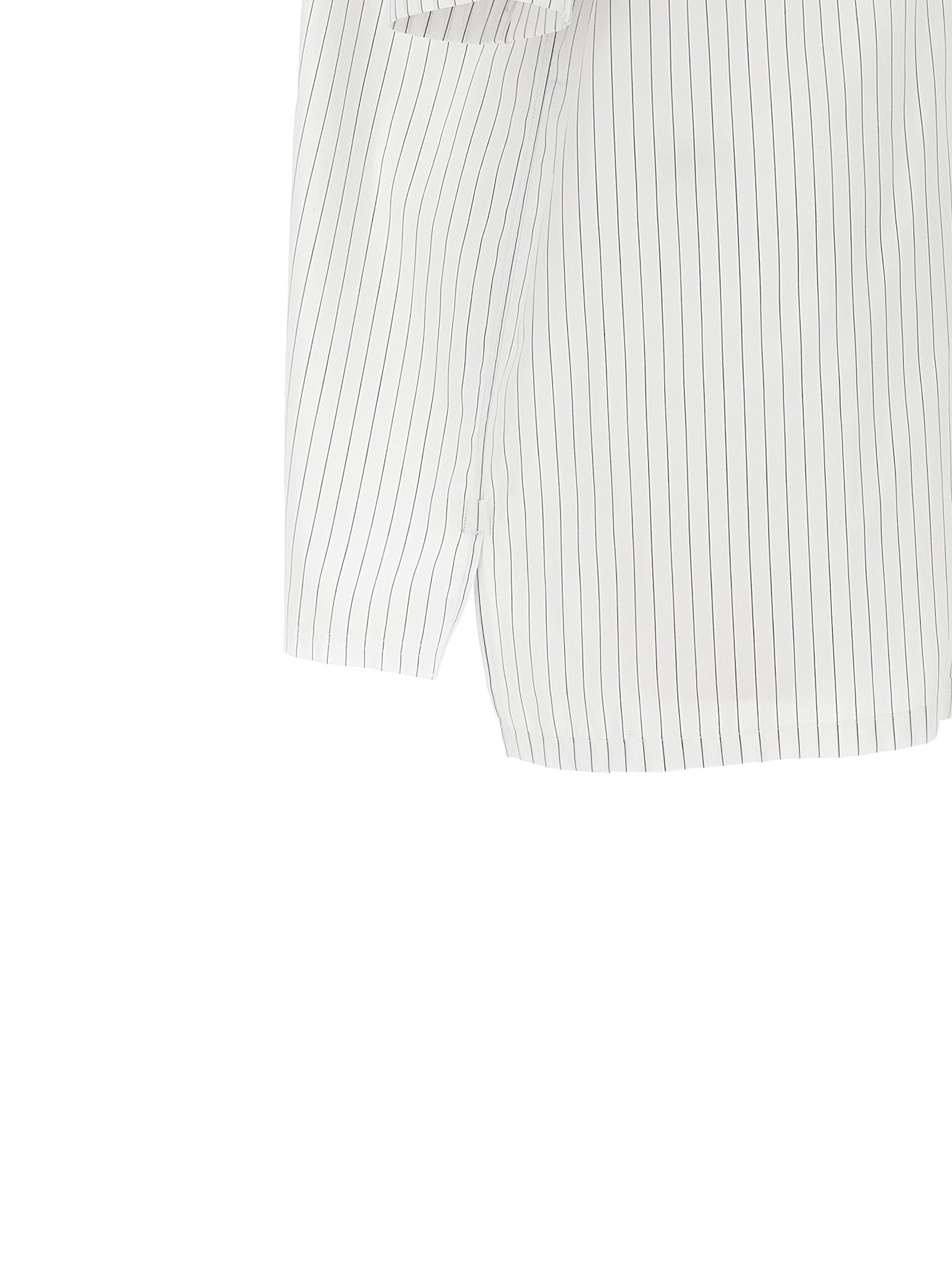 Shop Lanvin Asymétrique Imprimé Archives Shirt In Multicolor