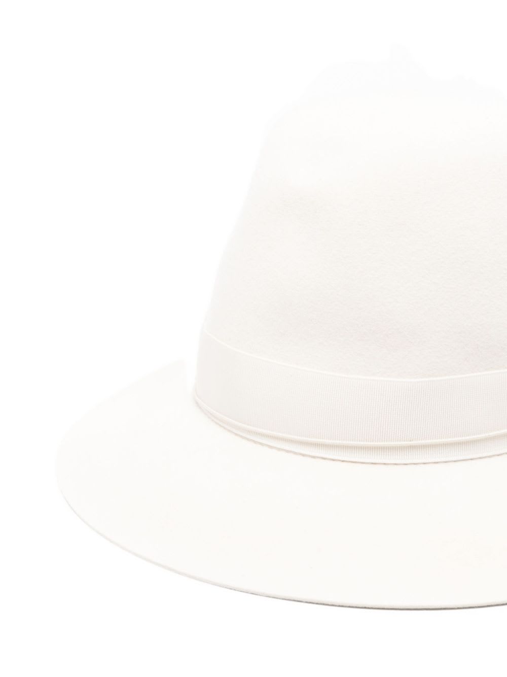 Borsalino Monica Hat In White