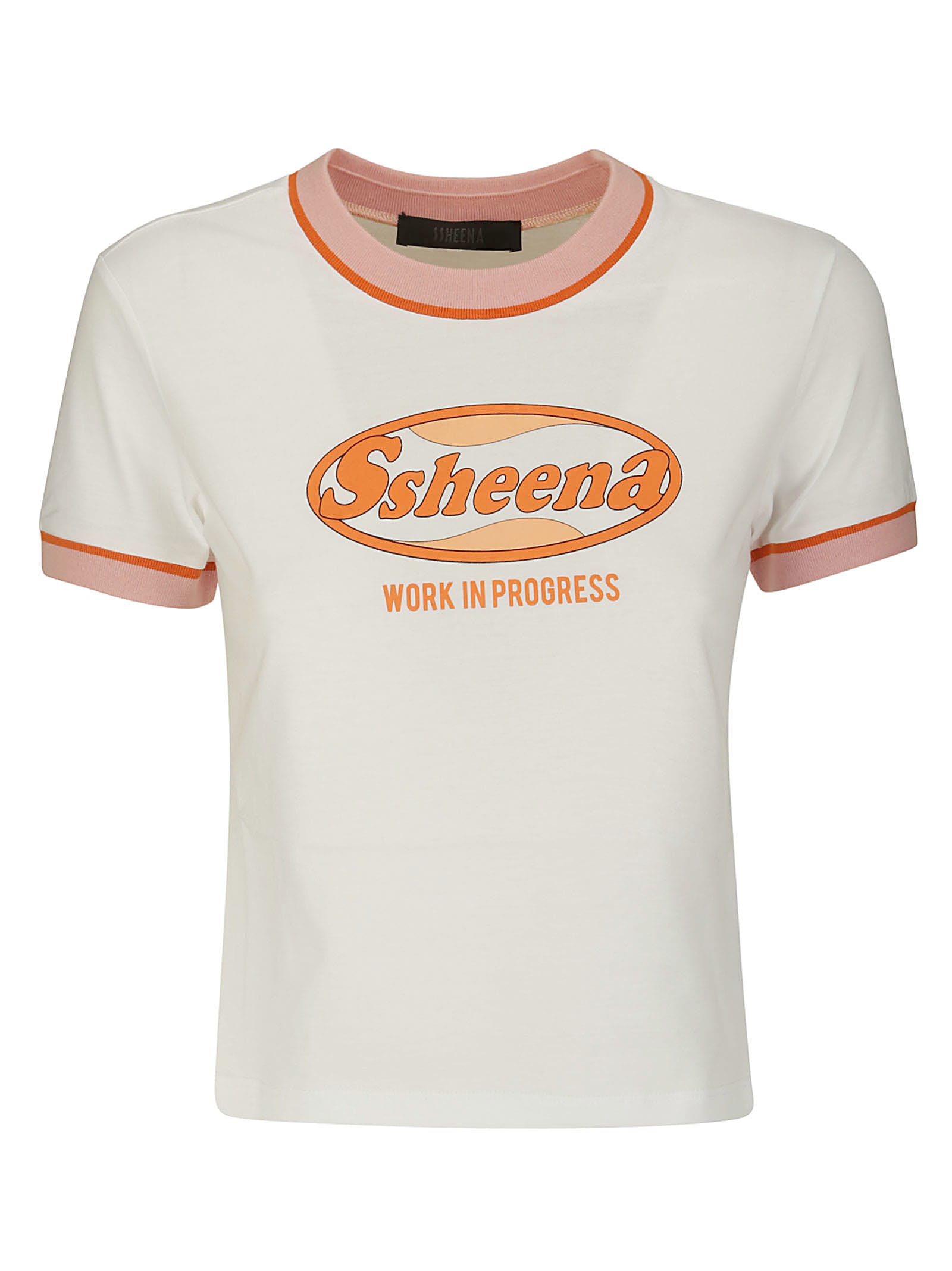 Shop Ssheena T-shirt In Barbie Degradee