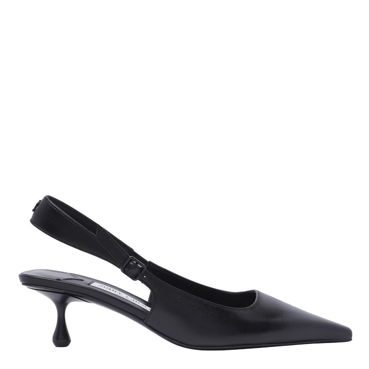 Shop Jimmy Choo Amel 50 Slingback In Black