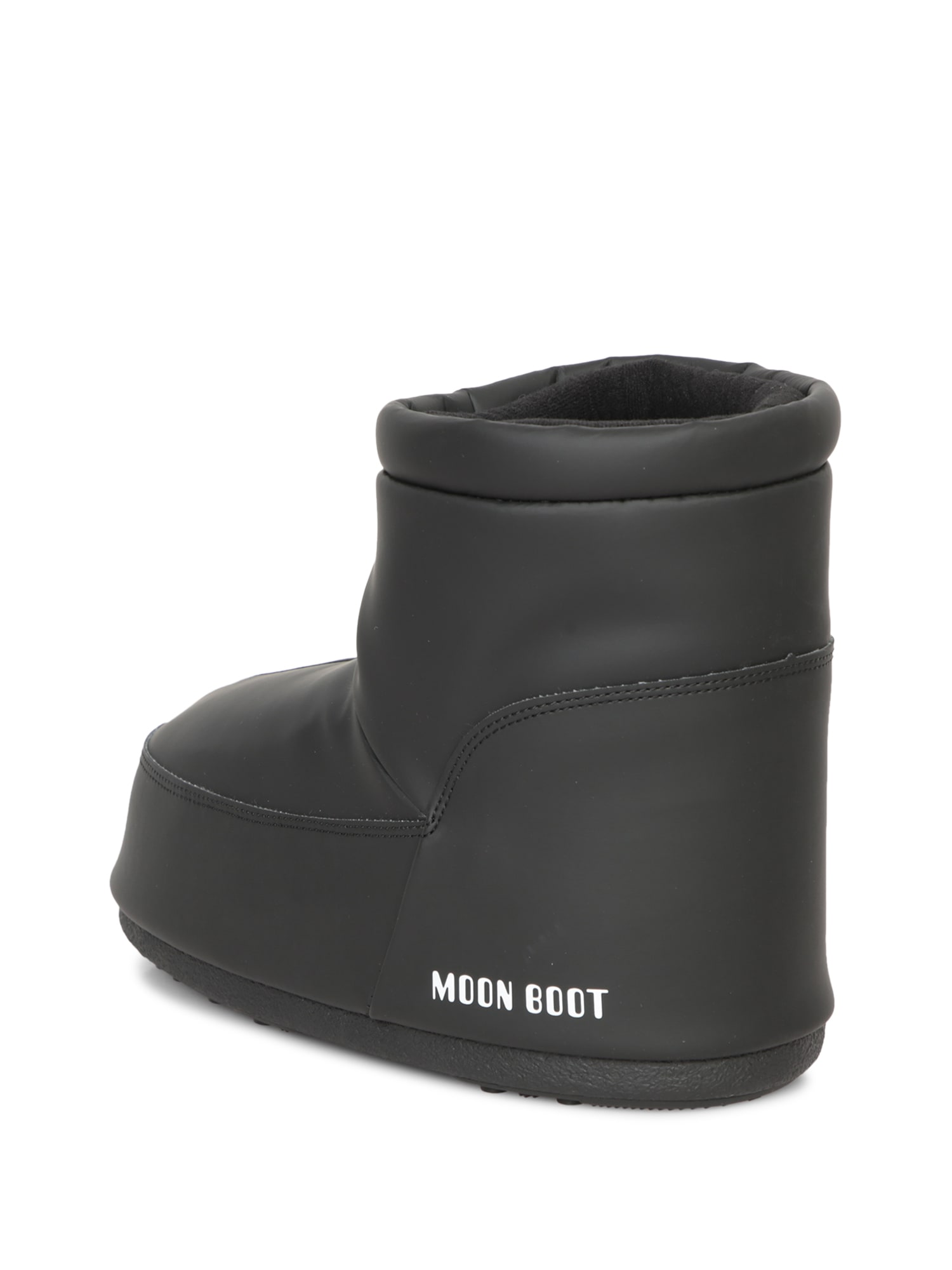 Moon Boot Icon Low Black Boots In Black