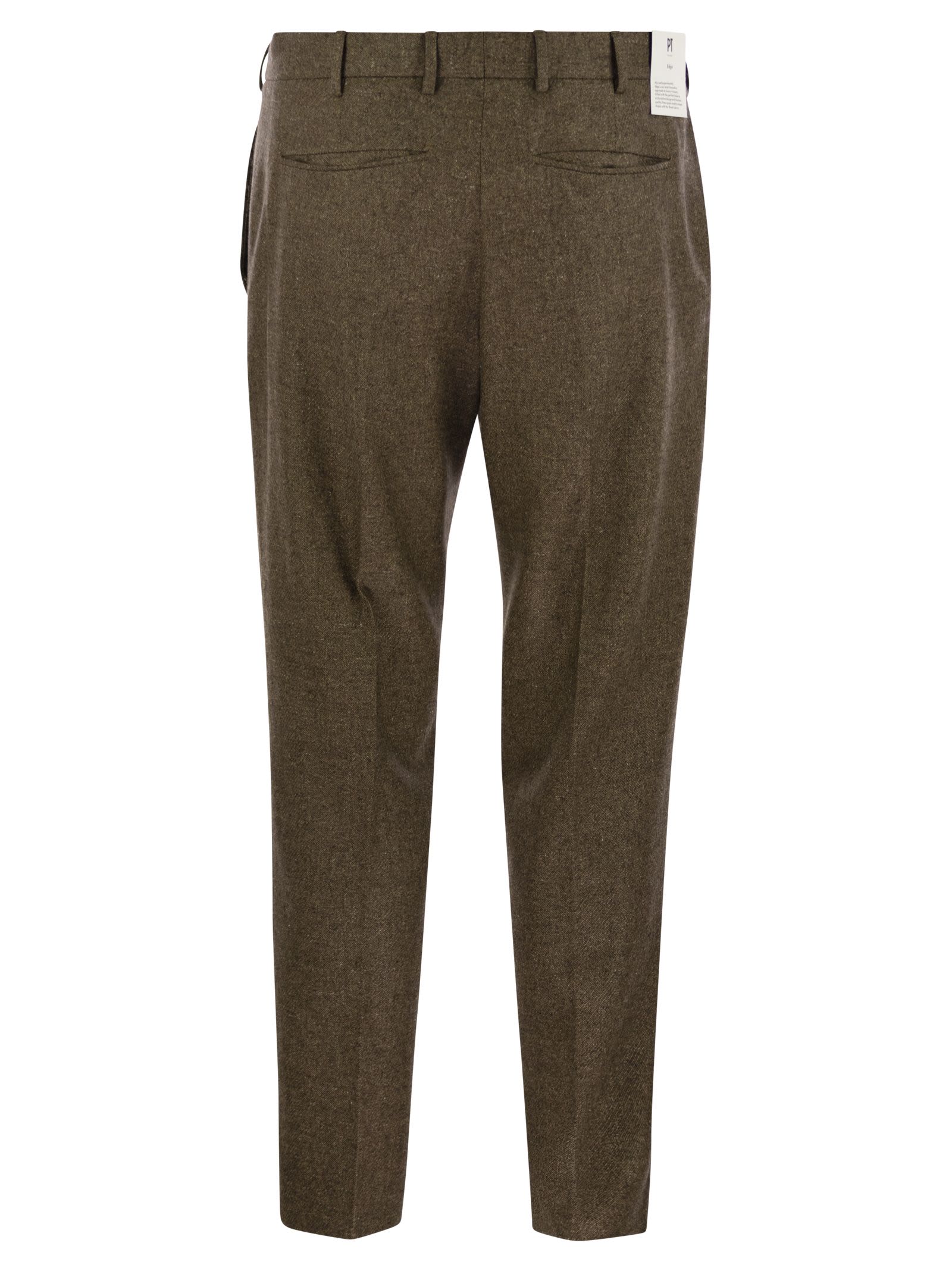 Rebel - Wool And Silk Flannel Trousers