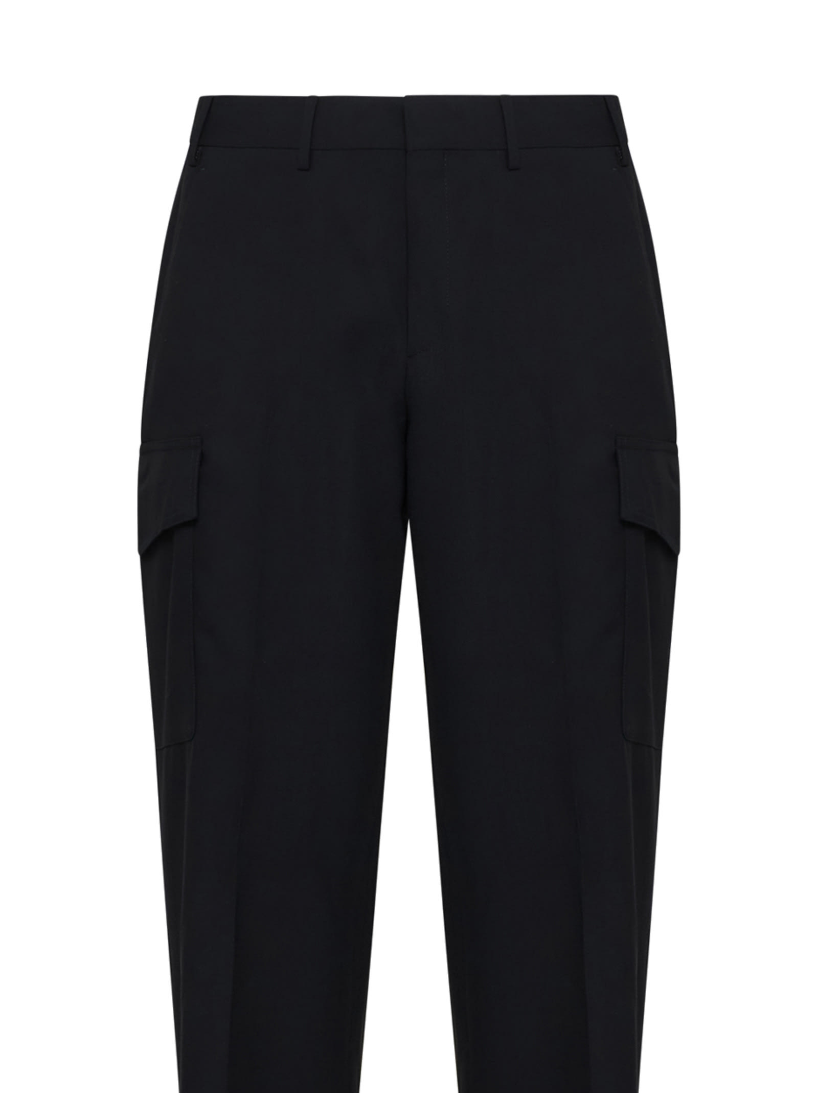 Shop Lardini Pants In Black