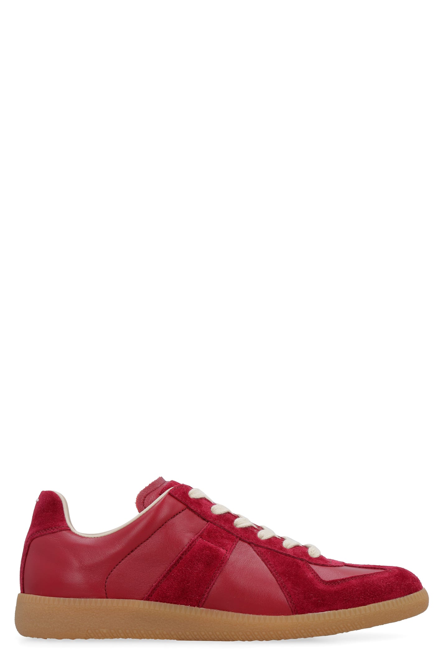 Buy Maison Margiela Replica Leather Low-top Sneakers online, shop Maison Margiela shoes with free shipping