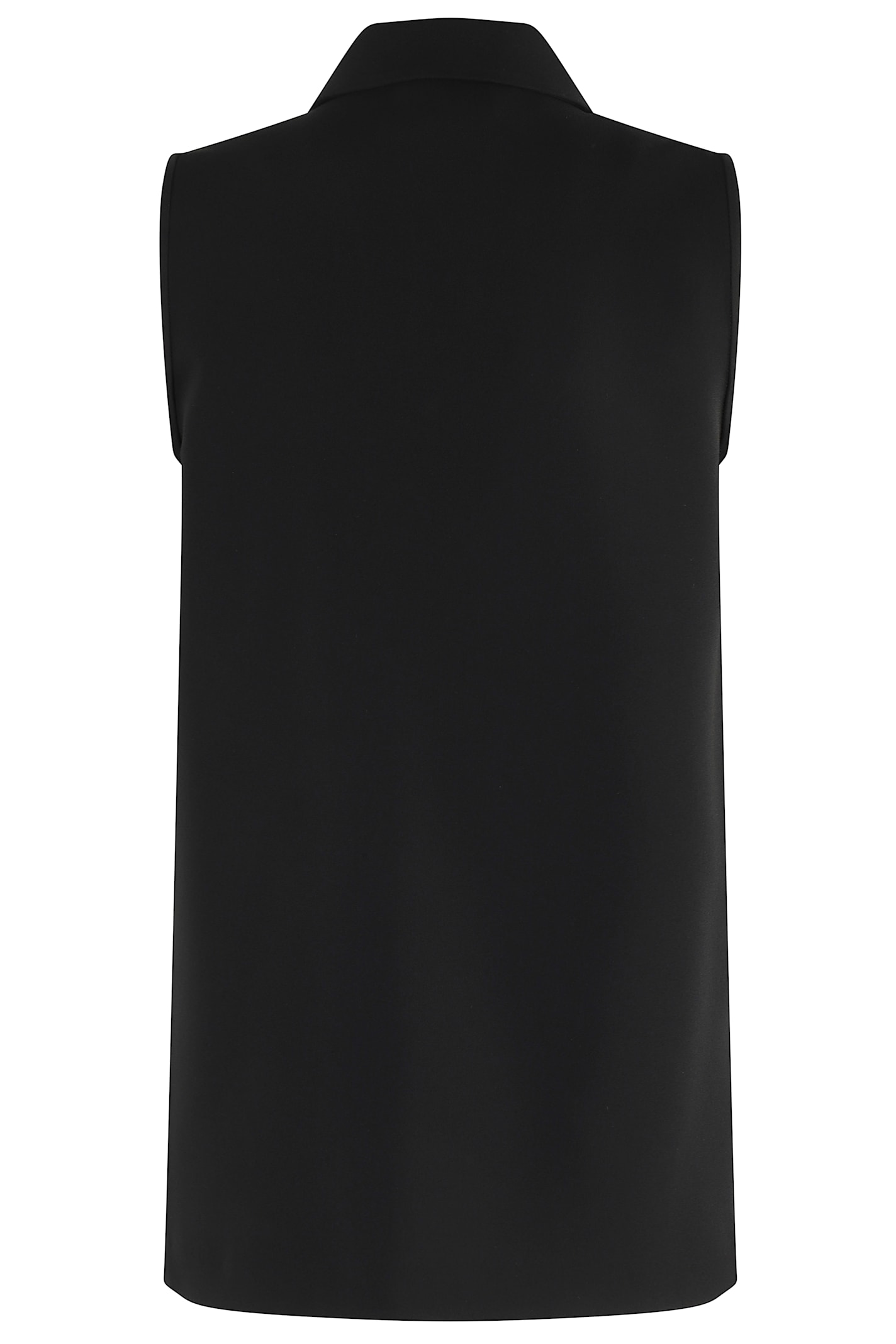 Max Mara Studio Polo Shirt Woman Black In Black